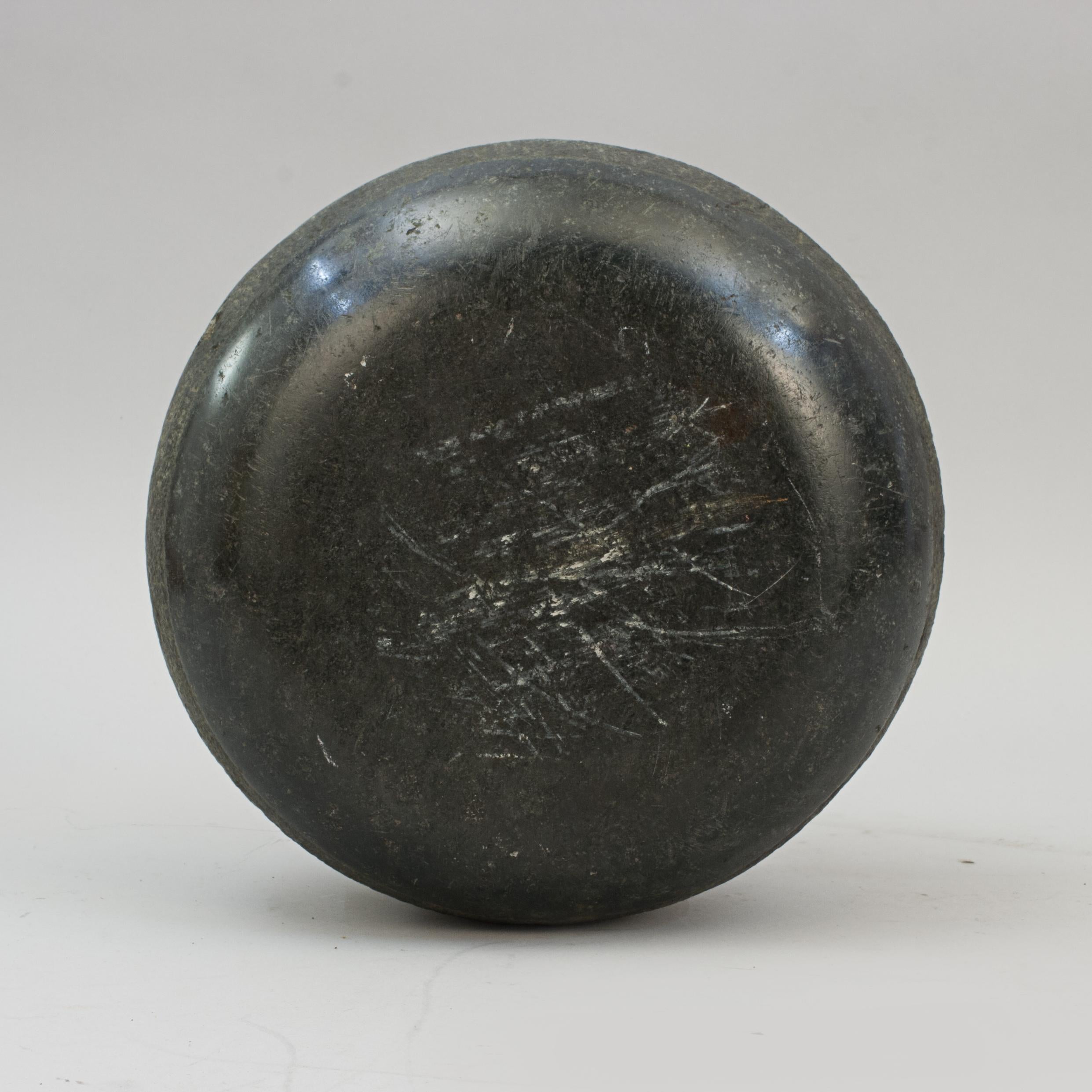 Early Single-soled Curling Stone For Sale 1