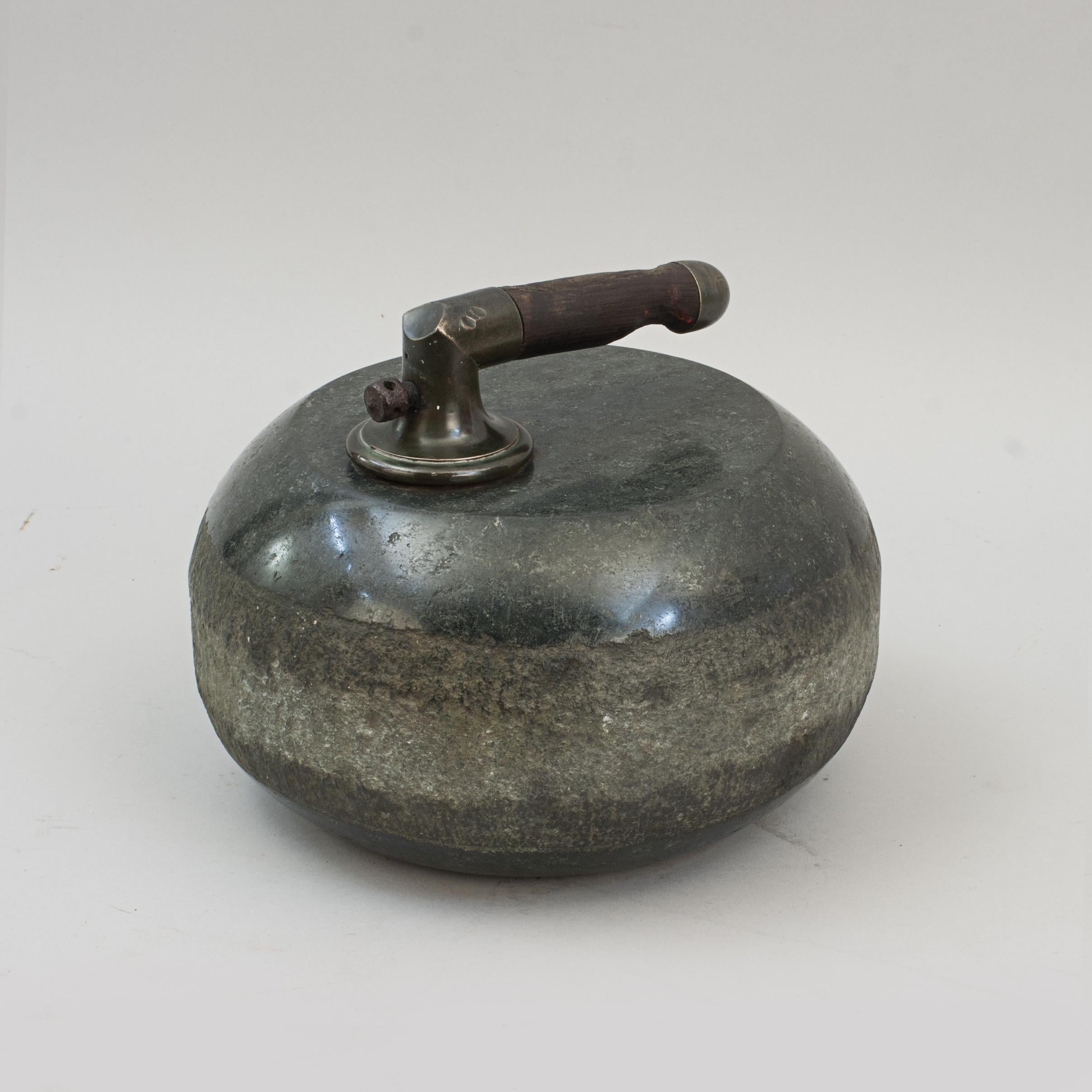 Early Single-soled Curling Stone For Sale 3