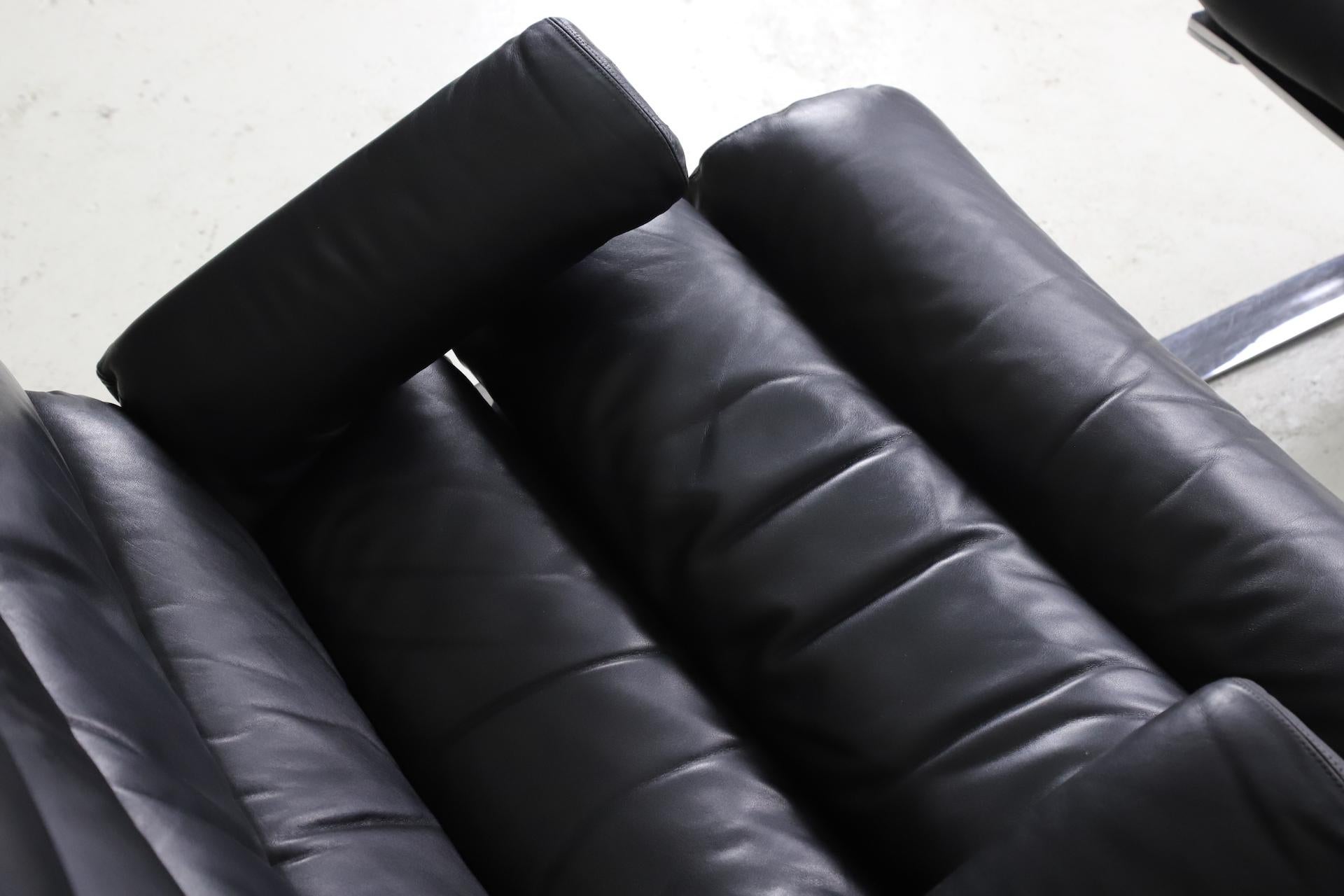 Chaise longue 'Sinus' avec ottoman de R. Adolf & H. Schröpfer pour CORS, 1976 6