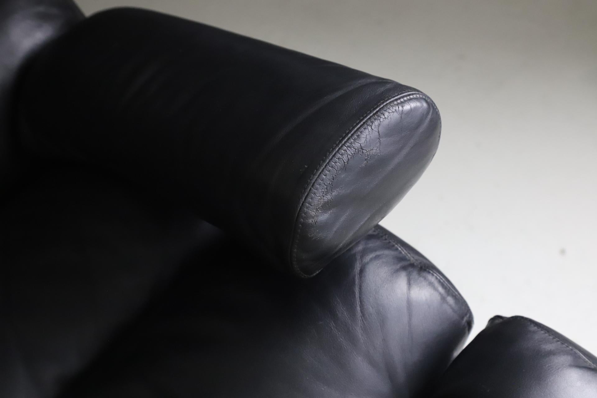 Chaise longue 'Sinus' avec ottoman de R. Adolf & H. Schröpfer pour CORS, 1976 7