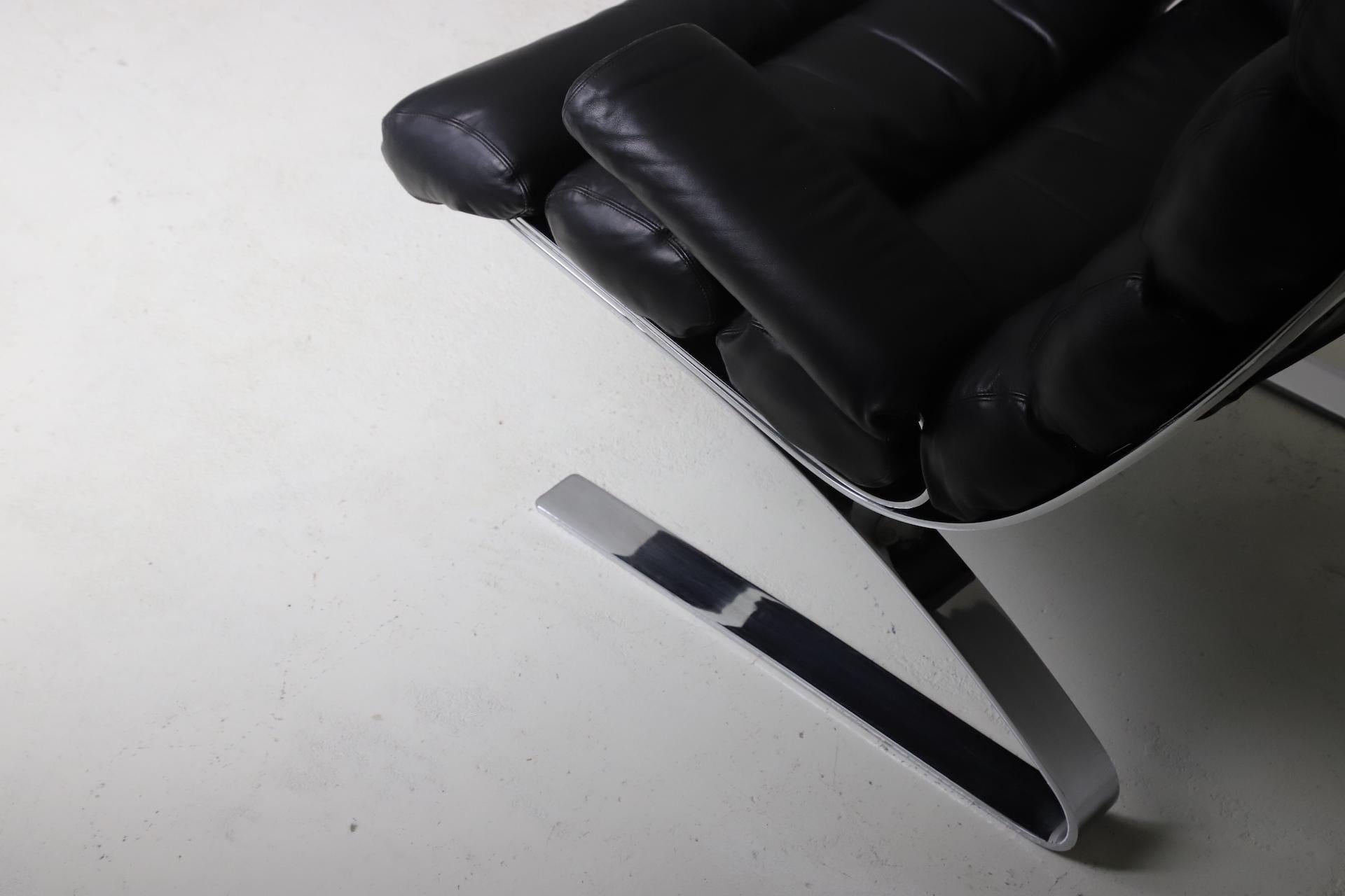 Chaise longue 'Sinus' avec ottoman de R. Adolf & H. Schröpfer pour CORS, 1976 9