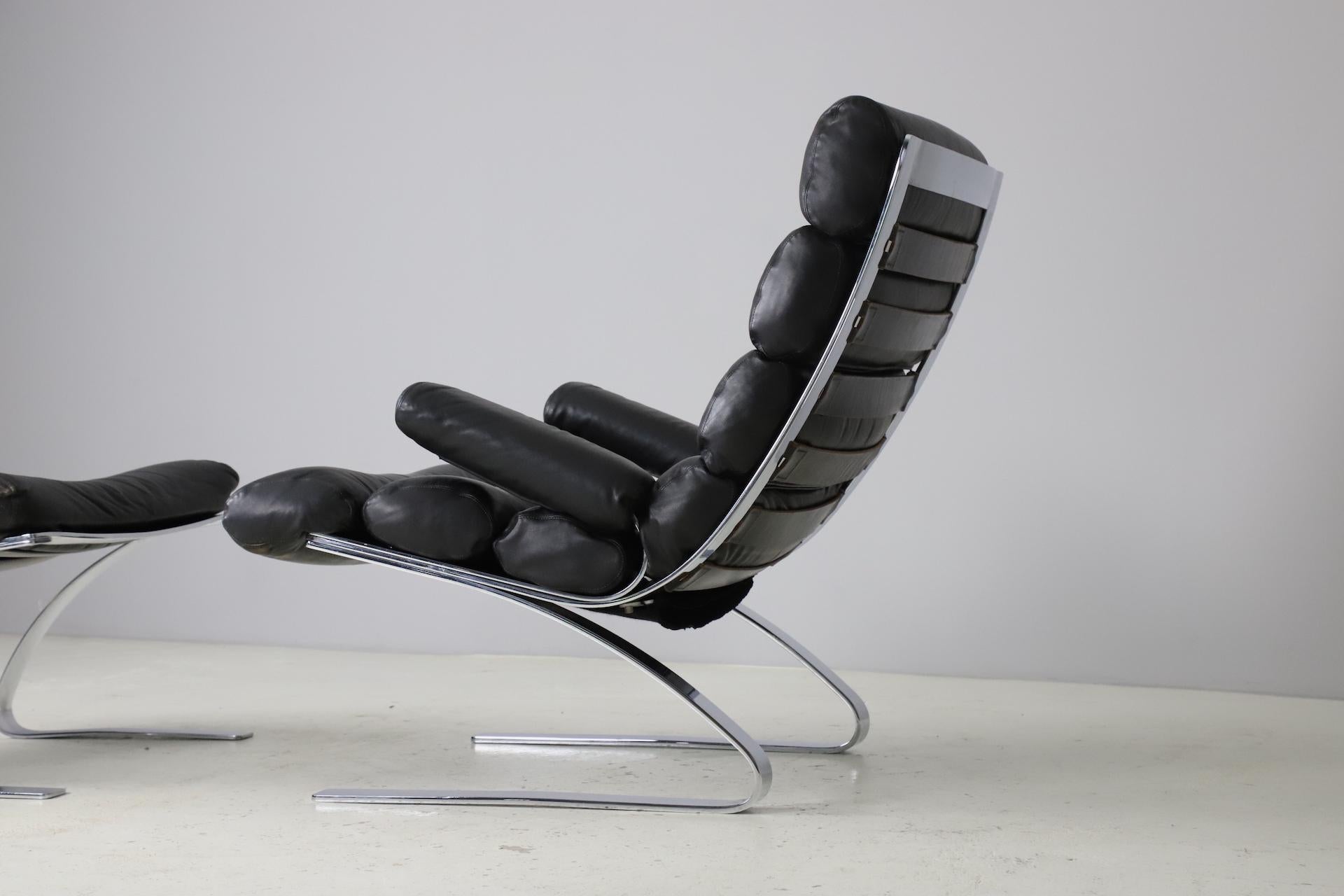 Les premières chaises longues 