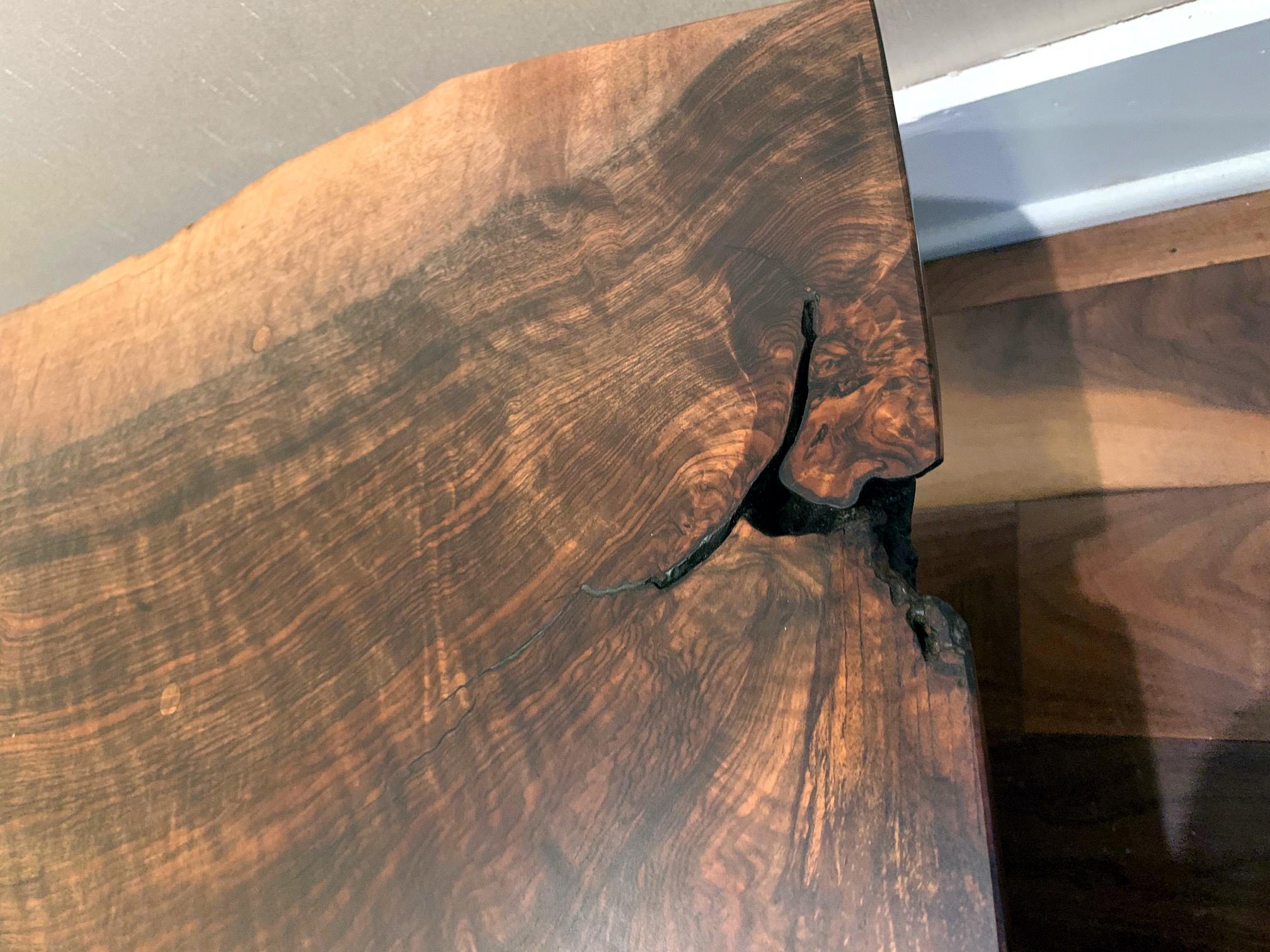 Early Slab Walnut Coffee Table George Nakashima 5