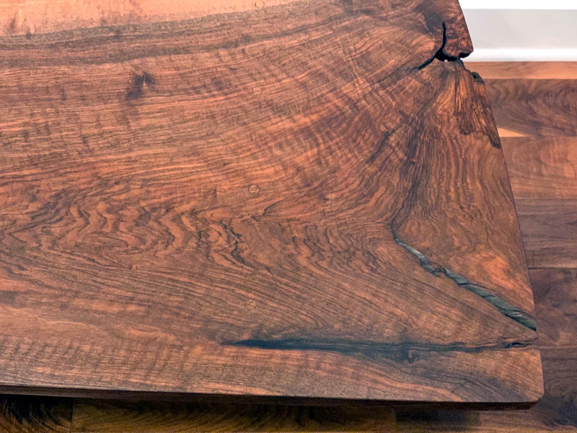 Early Slab Walnut Coffee Table George Nakashima 2