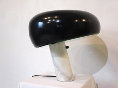 Early Snoopy Lamp in Carrara Marble by Castiglioni Italy