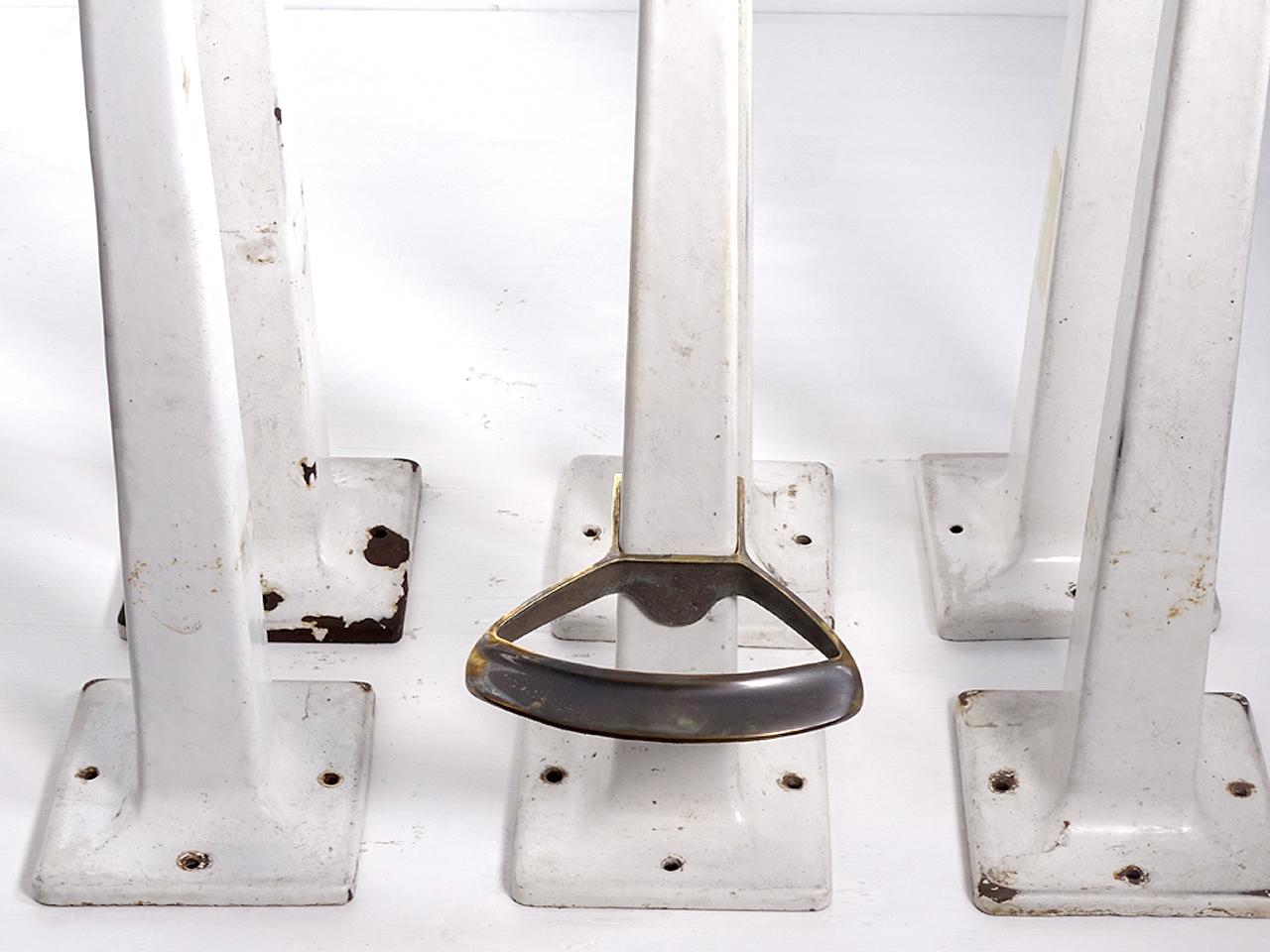 Industrial Early Soda Fountain Counter Stoolsa