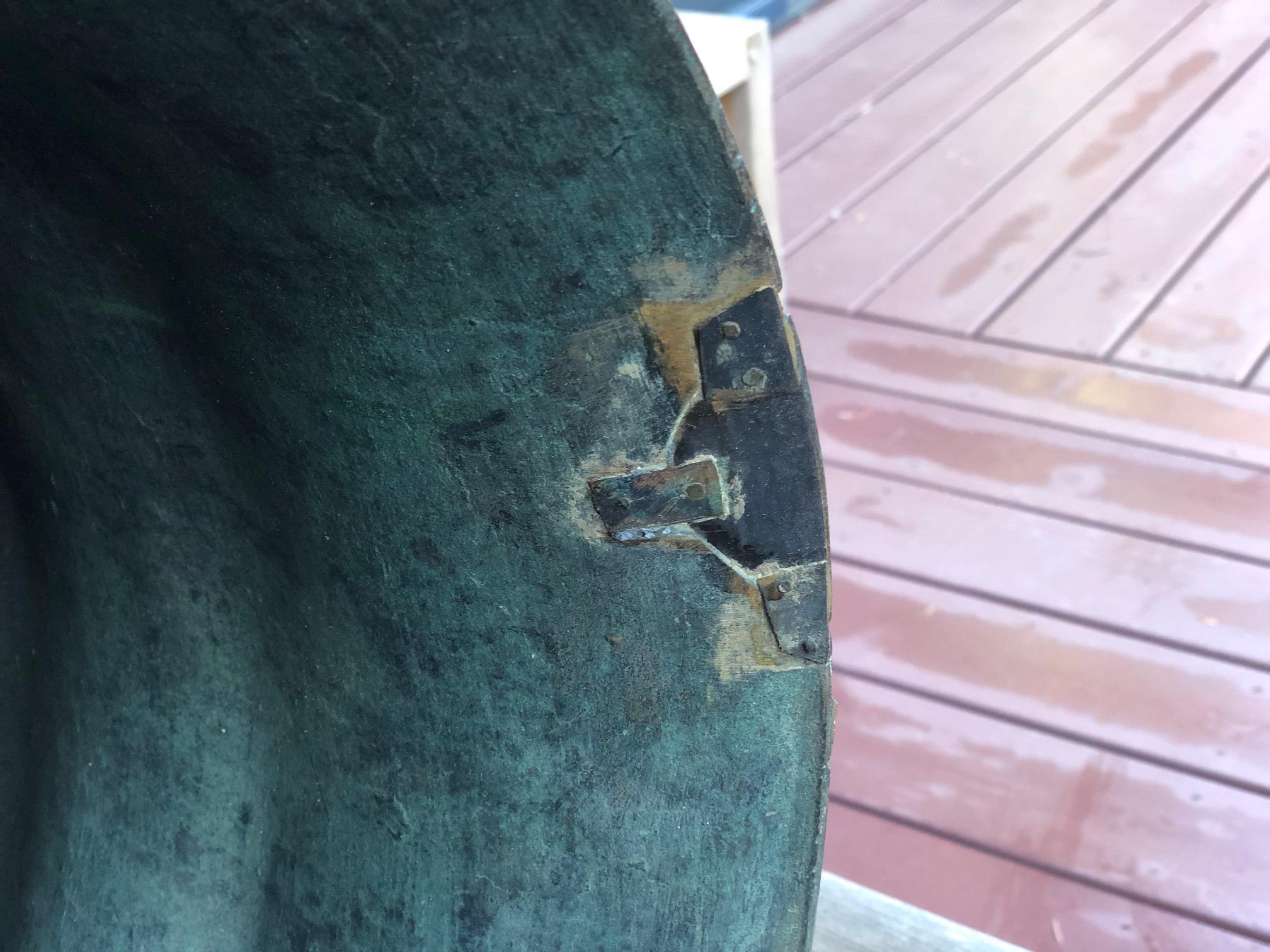 Tambour en bronze du début de l'Asie du Sud-Est - Connu dans la littérature sous le nom de 