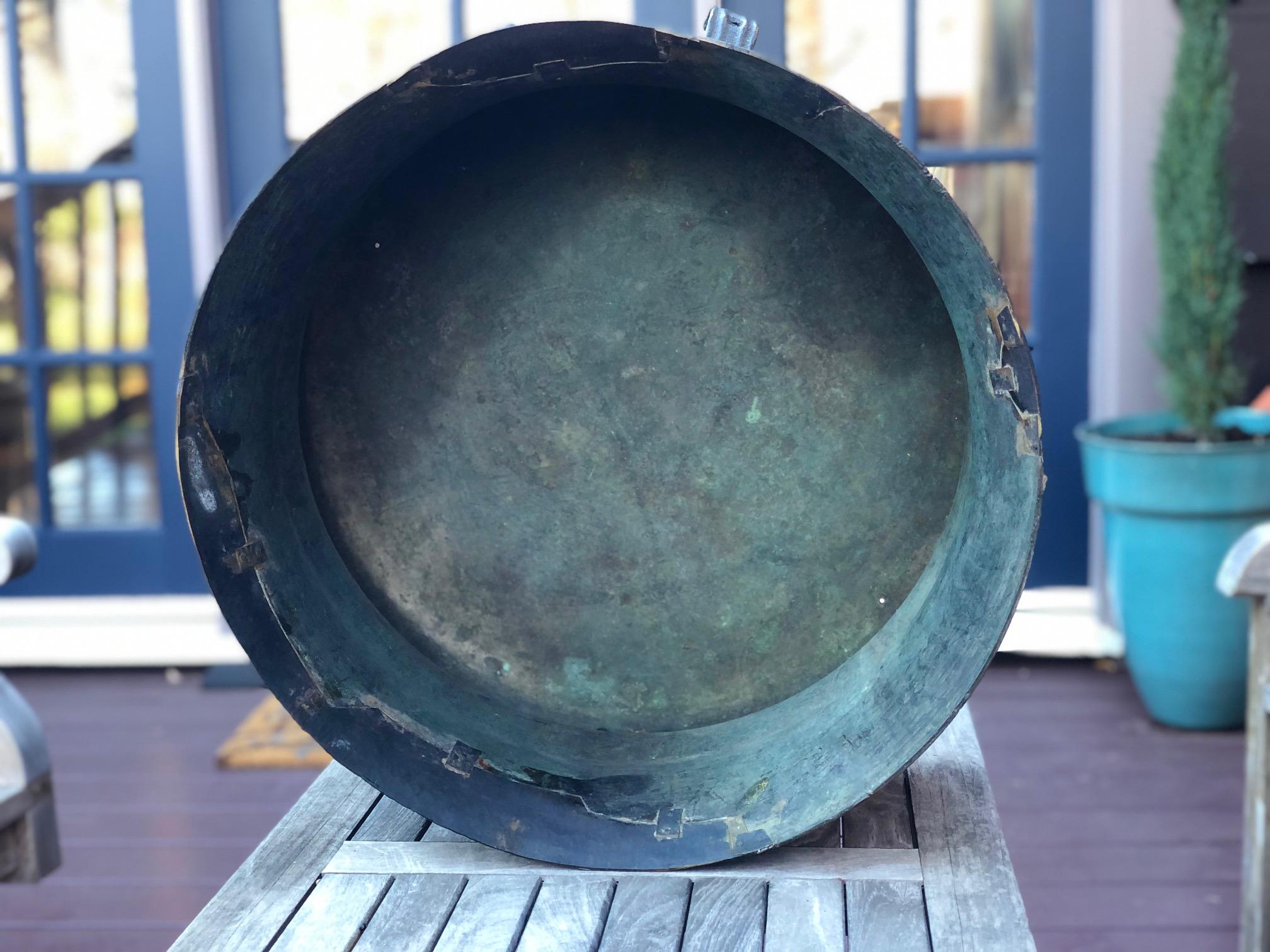 Tambour en bronze du début de l'Asie du Sud-Est - Connu dans la littérature sous le nom de 