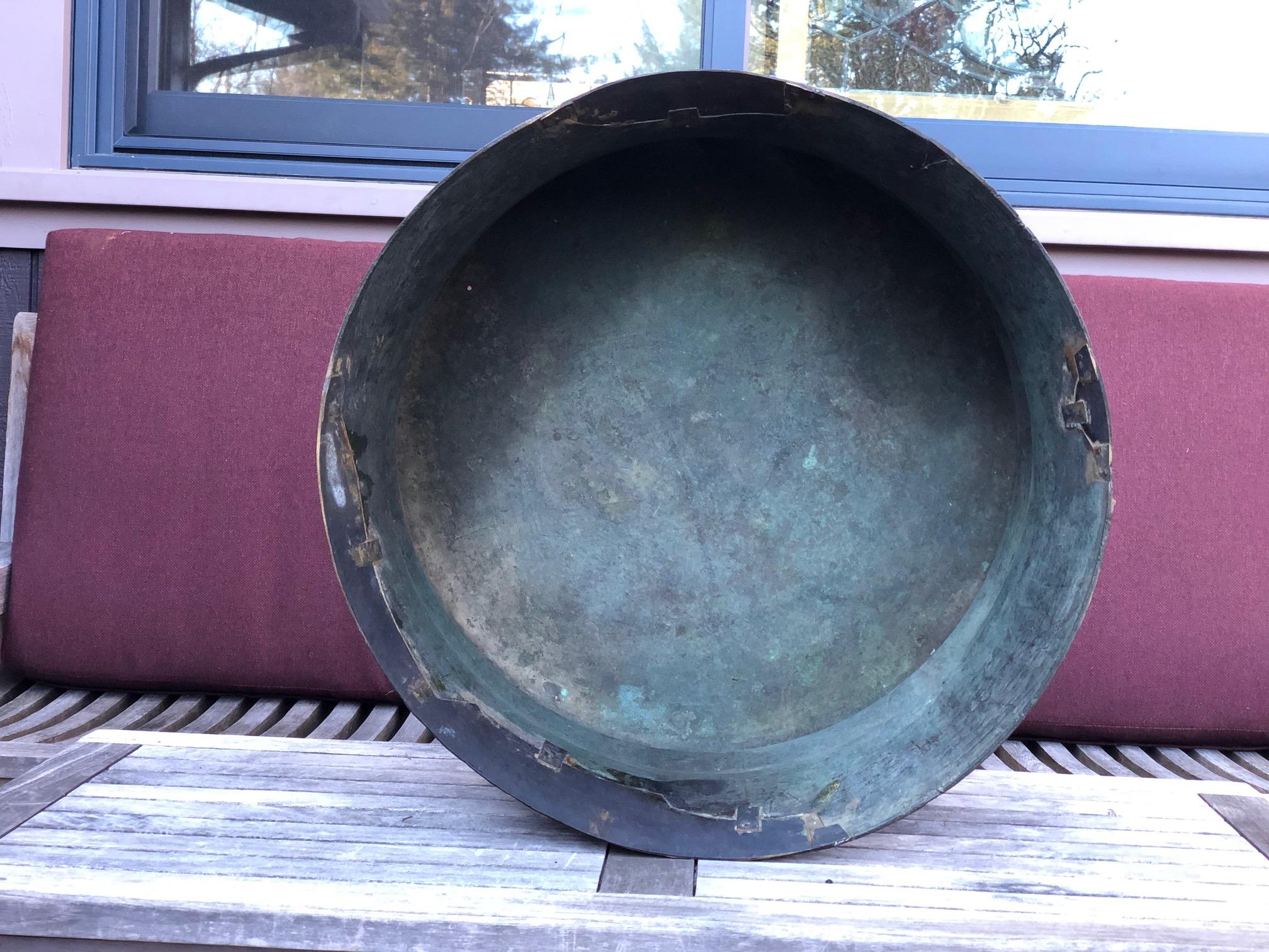 Tambour en bronze du début de l'Asie du Sud-Est - Connu dans la littérature sous le nom de 