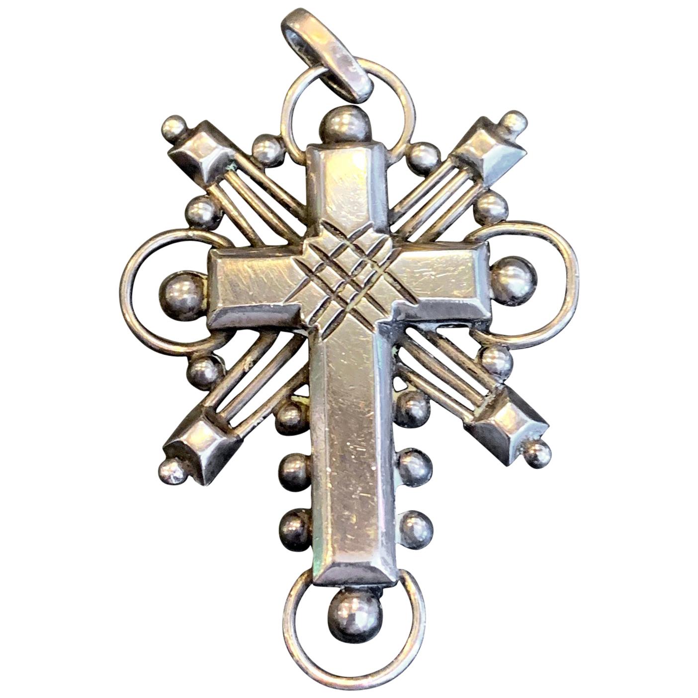 Pendentif en argent William Spratling en vente