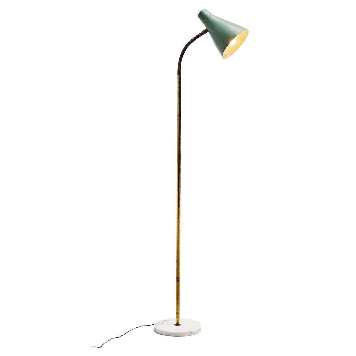 Early Stilux Floor Lamp with Bendable Arm, Italy, 1950