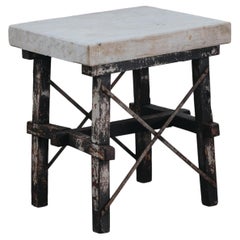 Early Stone Console Table From France, Circa 1940