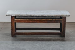 Early Stone Console Table From Italy, Circa 1850