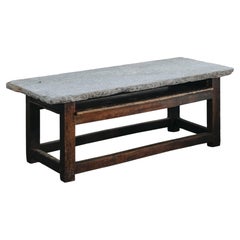Early Stone Console Table From Italy, Circa 1850