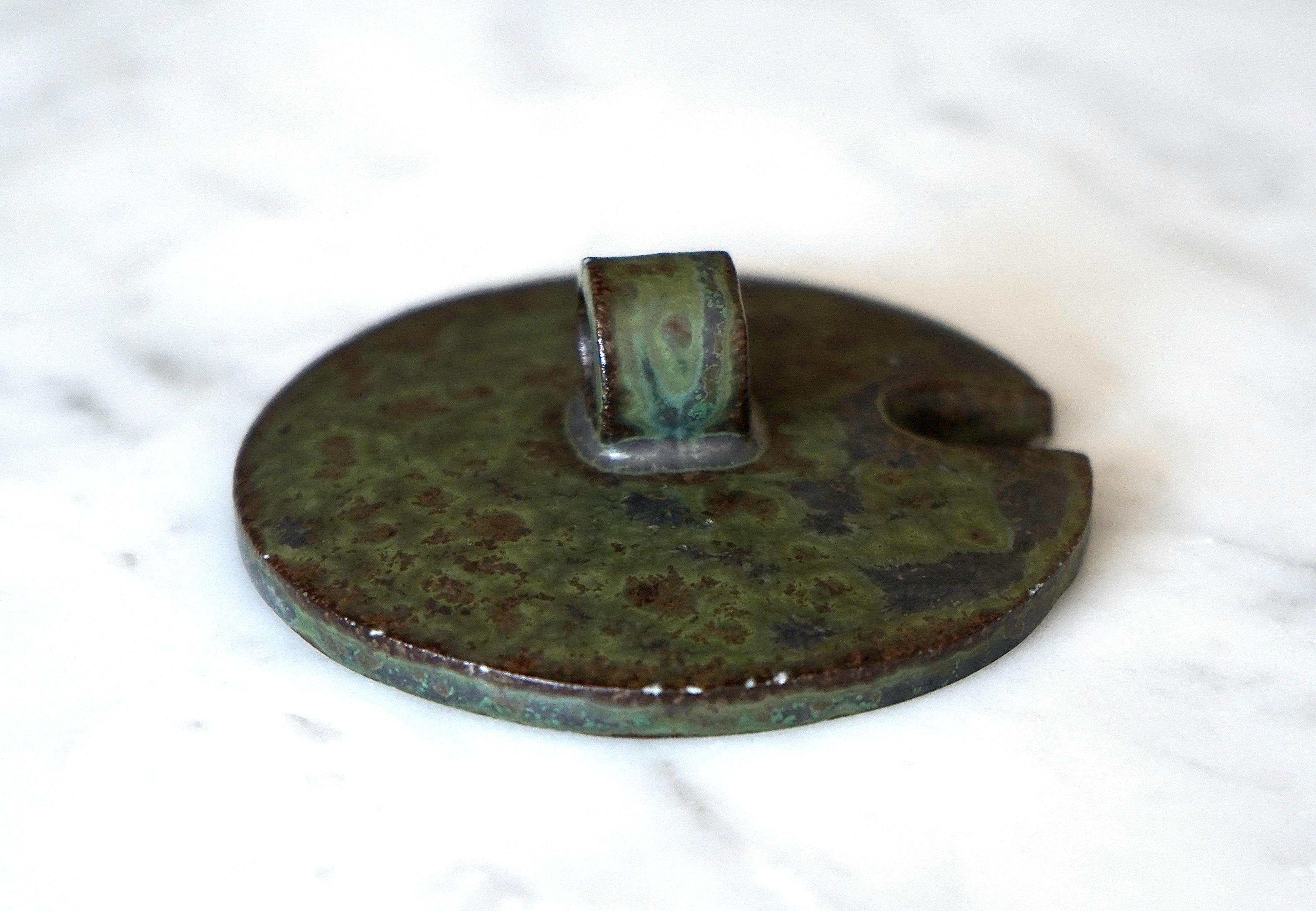 Early Stoneware Lidded Jar by Arne Bang, Denmark, 1930s For Sale 4