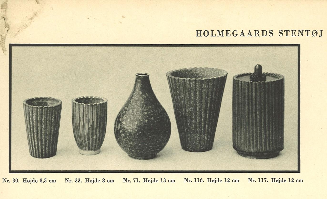 Early Stoneware Vase by Arne Bang for Holmegaard Stentoj, Denmark, 1930s For Sale 3