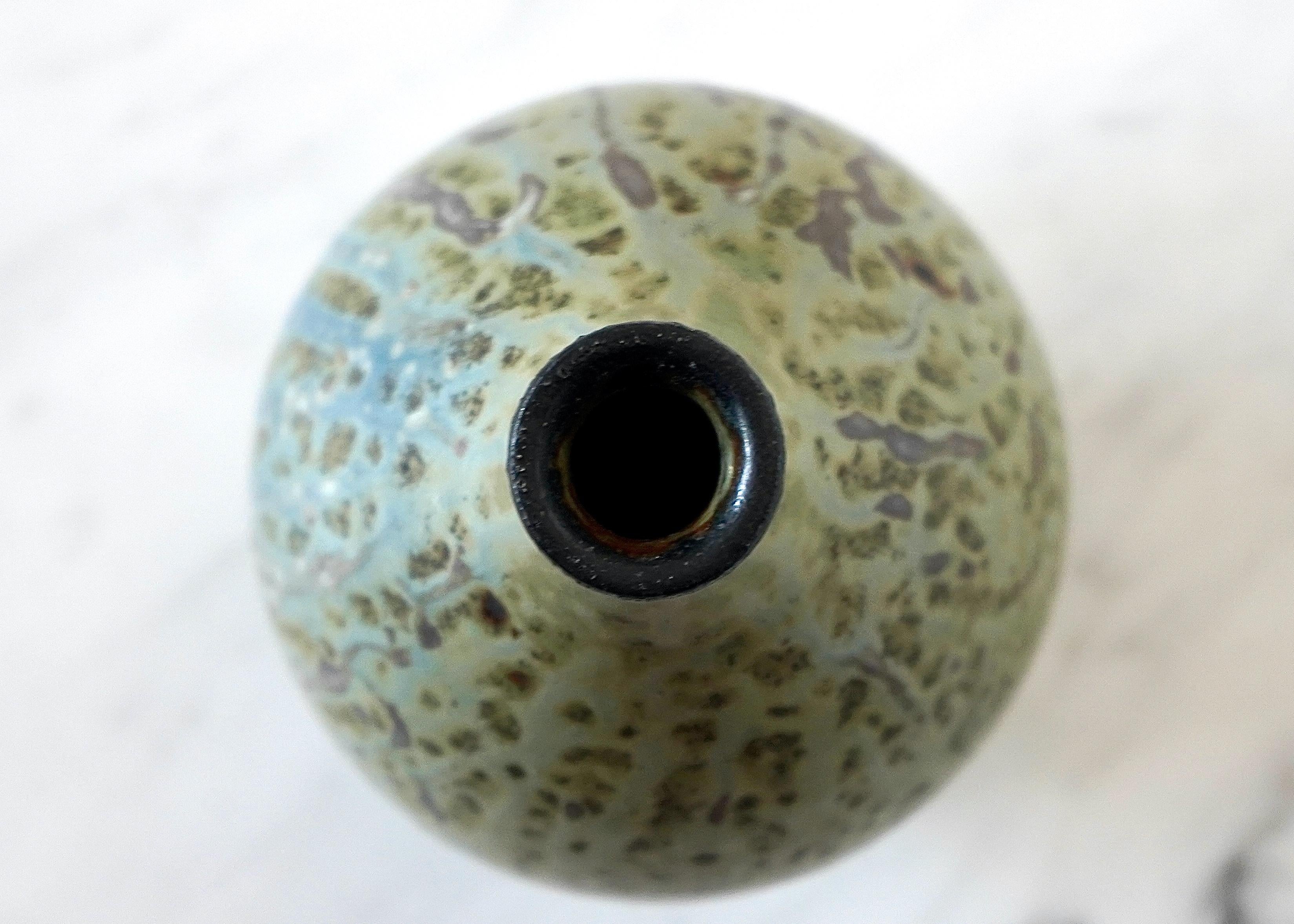 Early Stoneware Vase by Arne Bang for Holmegaard Stentoj, Denmark, 1930s For Sale 1