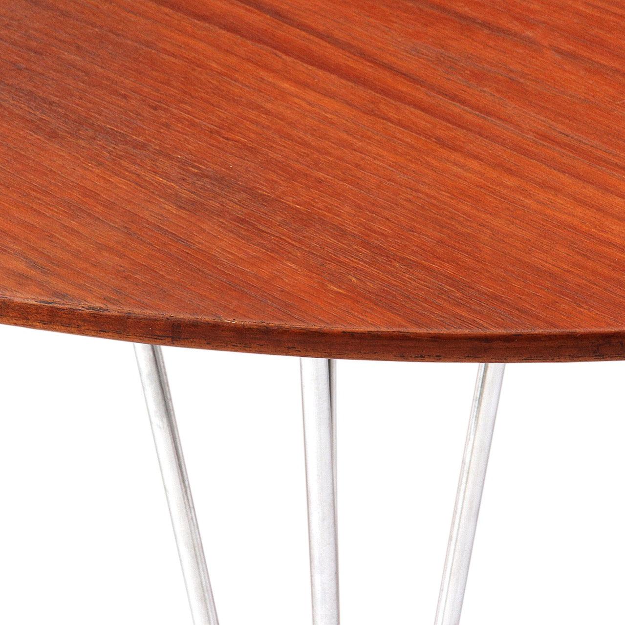 Table de salle à manger Super Ellipse de Piet Hein pour Bruno Mathsson État moyen - En vente à Sagaponack, NY