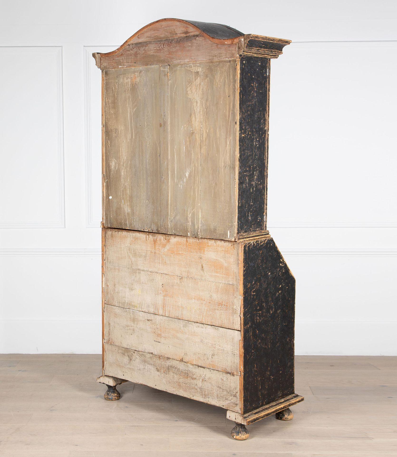 Early Swedish 19th Century Rococo Secretary 7