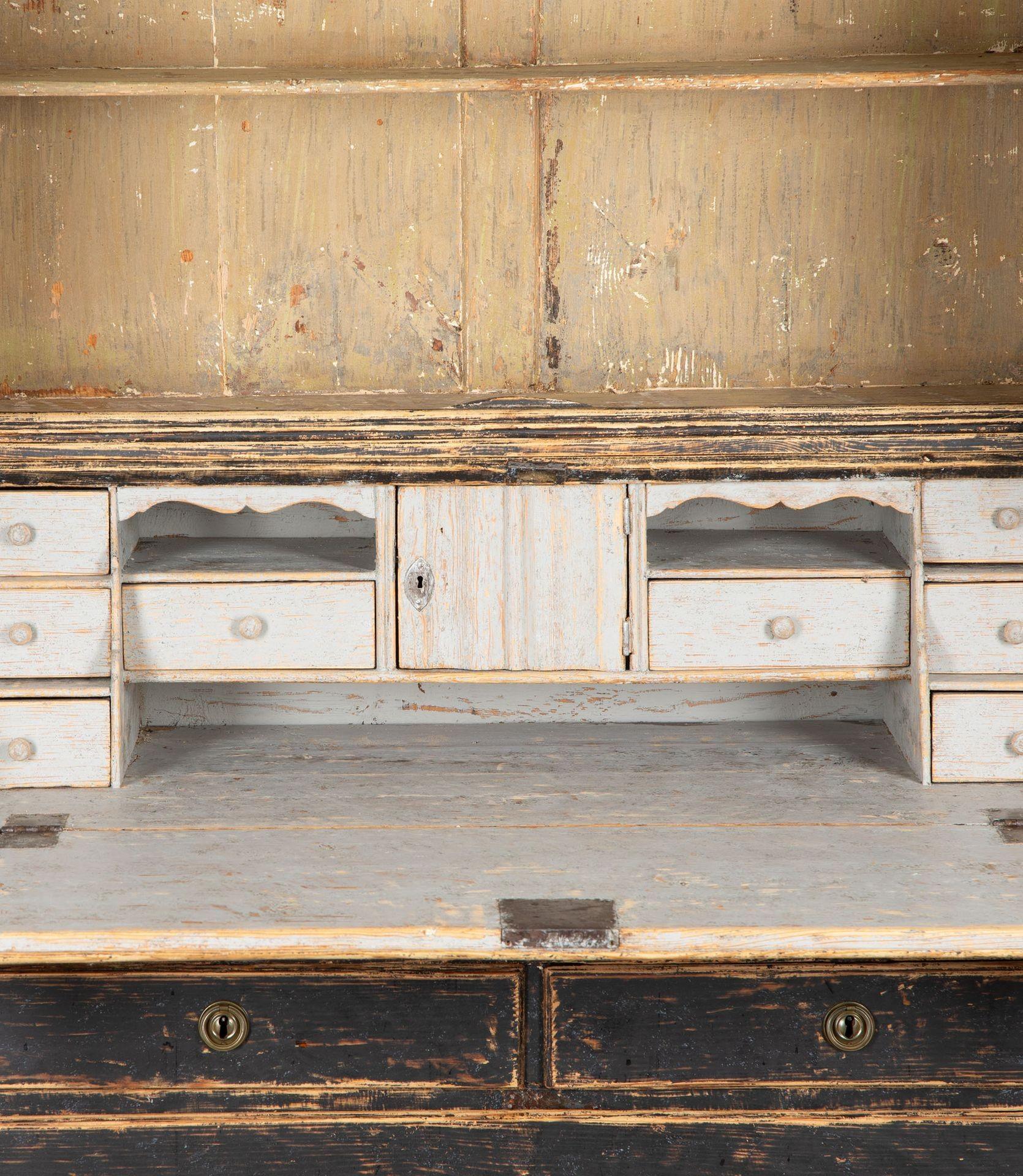 Early Swedish 19th Century Rococo Secretary 3