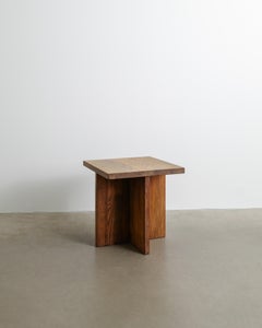 Early Swedish Mid Century Wooden Side "Lövö" Table by Axel Einar Hjorth, 1930s