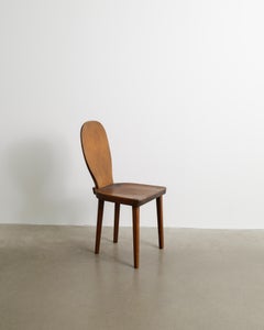 Early Swedish Modern Wooden Dining Office Chair in Pine by Carl Malmsten, 1930s