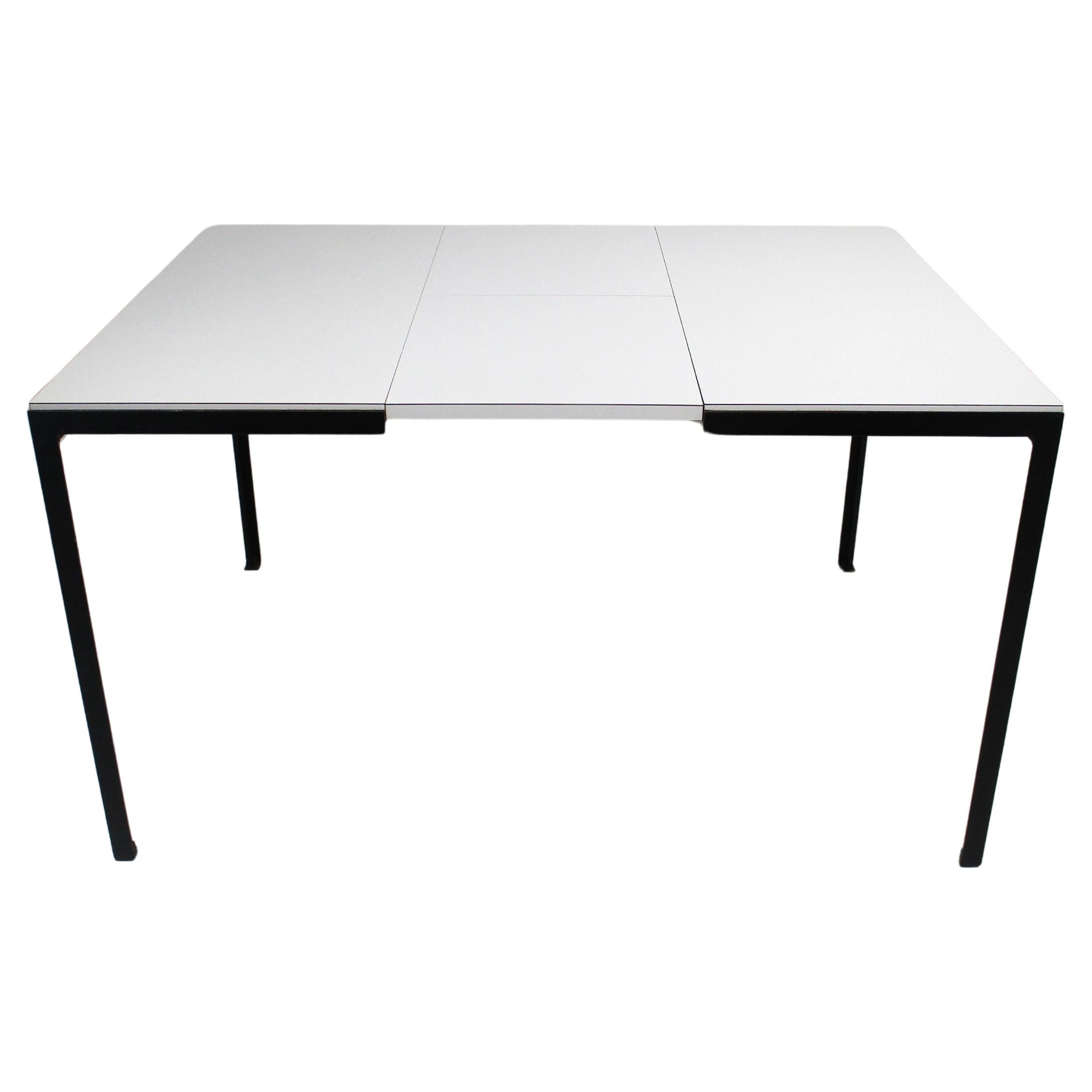 Early T Angle Extension Dining Table by Florence Knoll for Knoll   For Sale