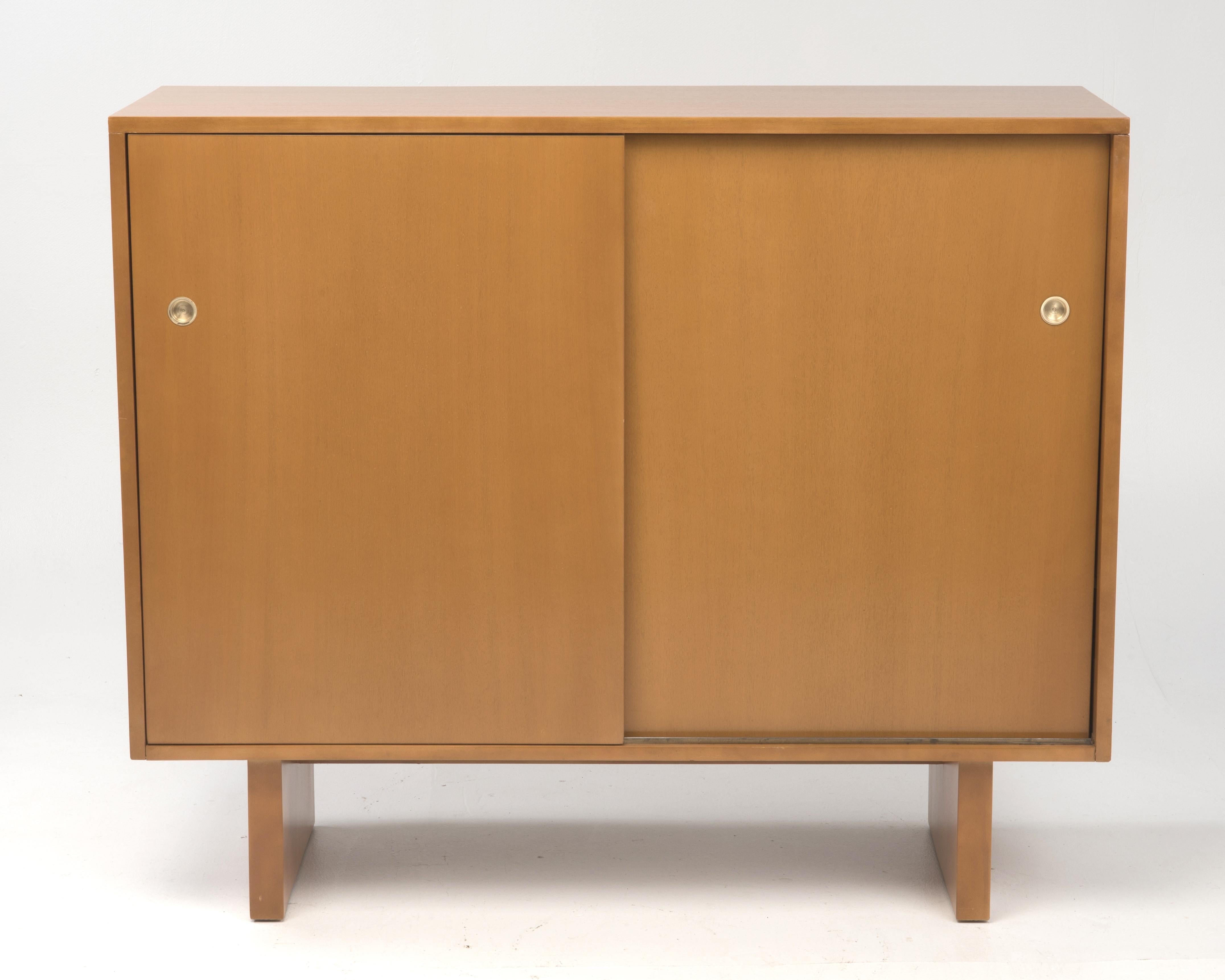 Early James Wylie Widdicomb Sliding Door Dresser Chest Wardrobe Cabinet For Sale 3