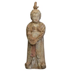 Début de la Dynasty Tang, Antiquities Poterie Chinoise Noble Fat Lady avec Oxford TL Test