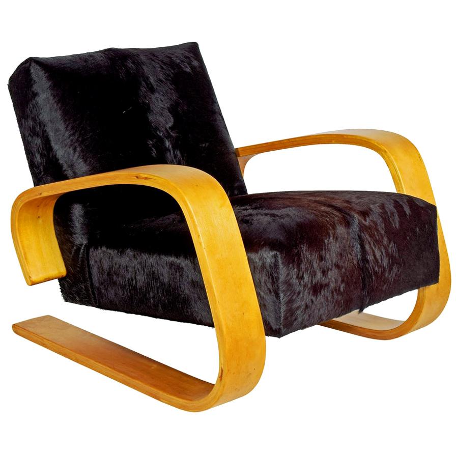 Early Tank Chair by Alvar Aalto for Artek, 1940-1955