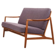Used Early Teak and Oak 2-Seater Sofa by Tove & Edward Kindt-Larsen