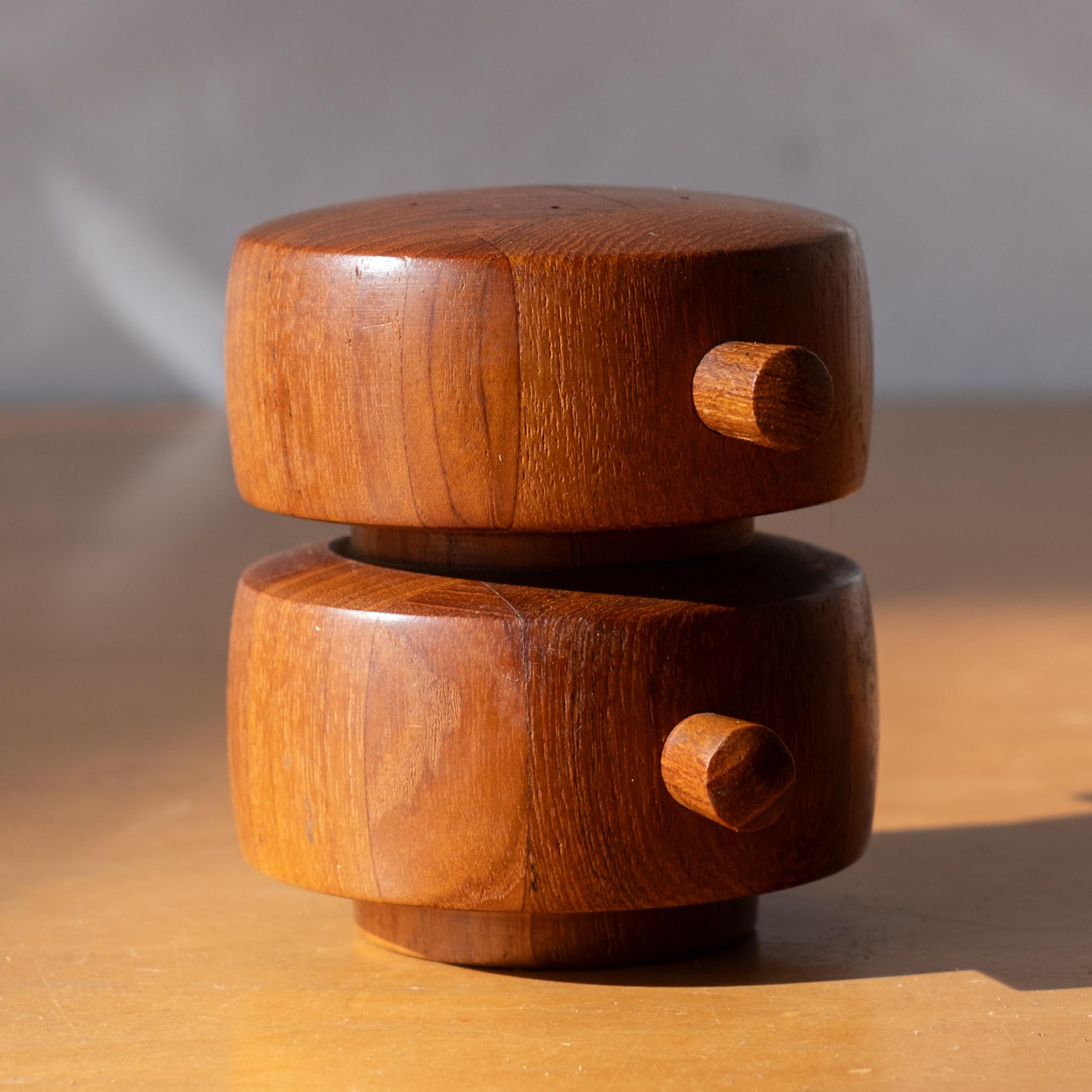 Danish Early Teak Pepper Mill by Jens H. Quistgaard for Dansk