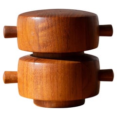 Early Teak Pepper Mill by Jens H. Quistgaard for Dansk