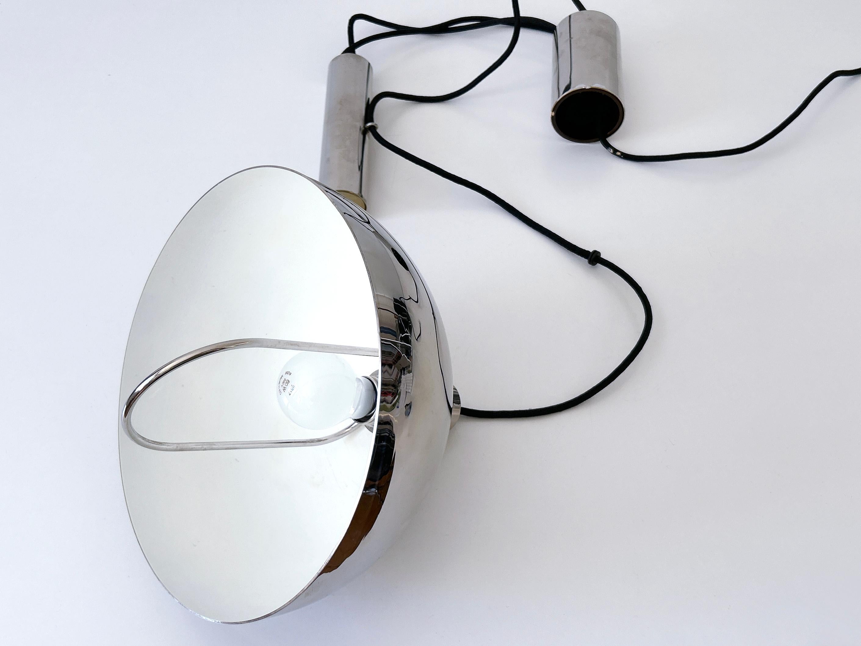 Lampe à suspension à poulie Bauhaus HMB 25/300 par Marianne Brandt 1980 en vente 10