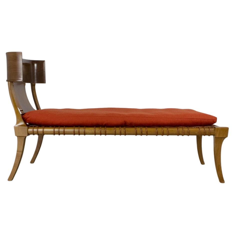 Early T.H. Robsjohn-Gibbings 'Klini' Chaise for Saridis of Athens For Sale