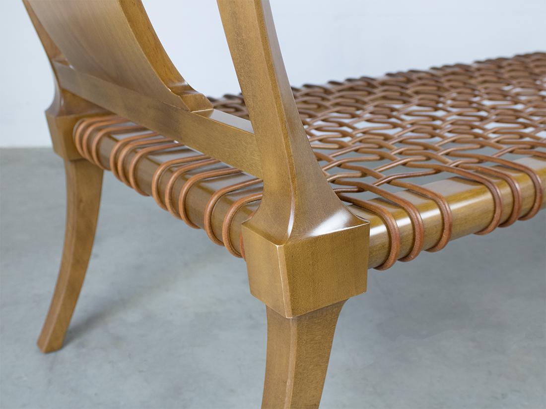 Early T.H. Robsjohn-Gibbings Model nr 11 'Klini' Chaise for Saridis of Athens 3