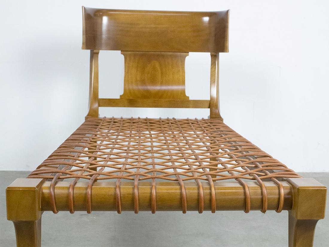 Early T.H. Robsjohn-Gibbings Model nr 11 'Klini' Chaise for Saridis of Athens 2
