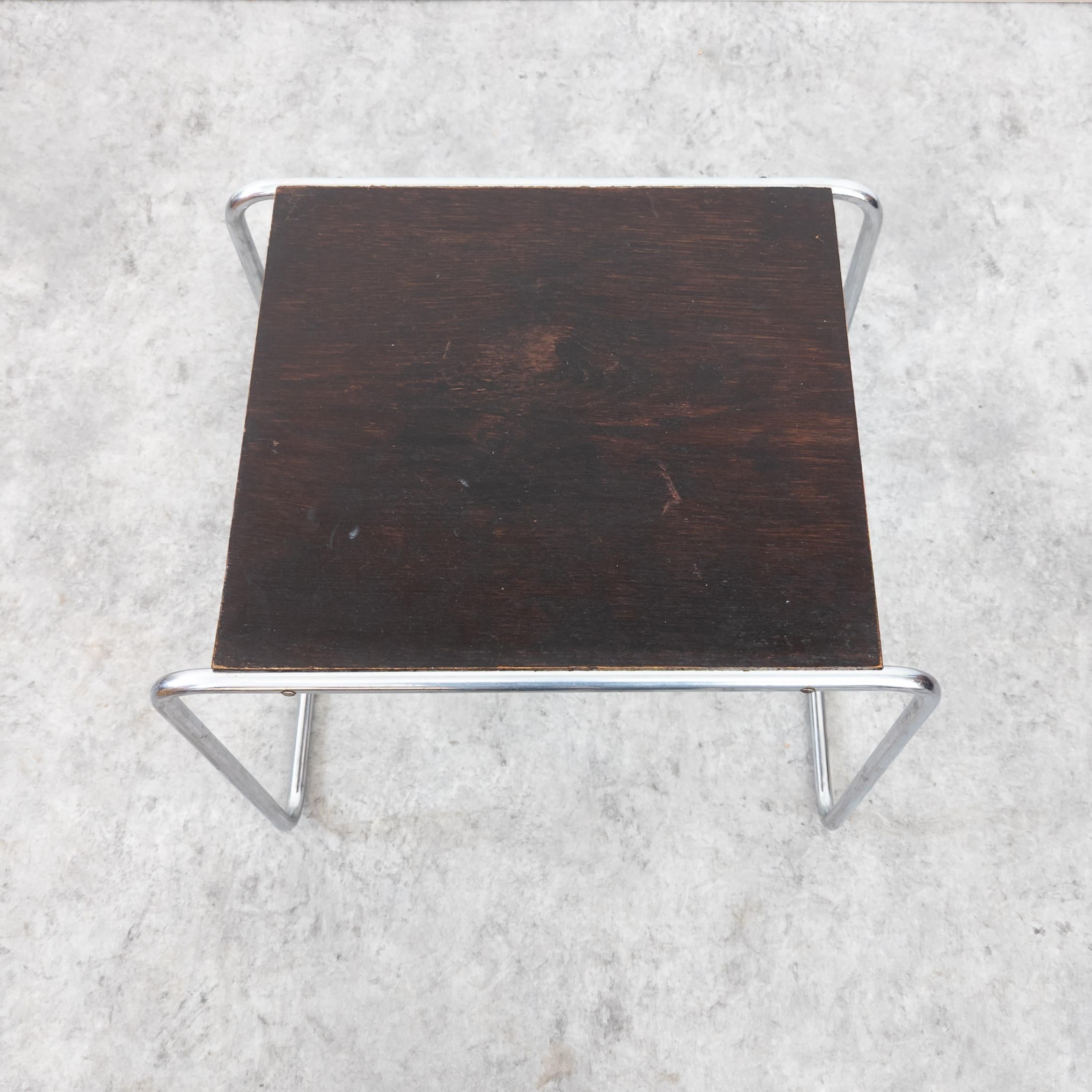 Early Thonet B 9 Nesting Tables by Marcel Breuer For Sale 12