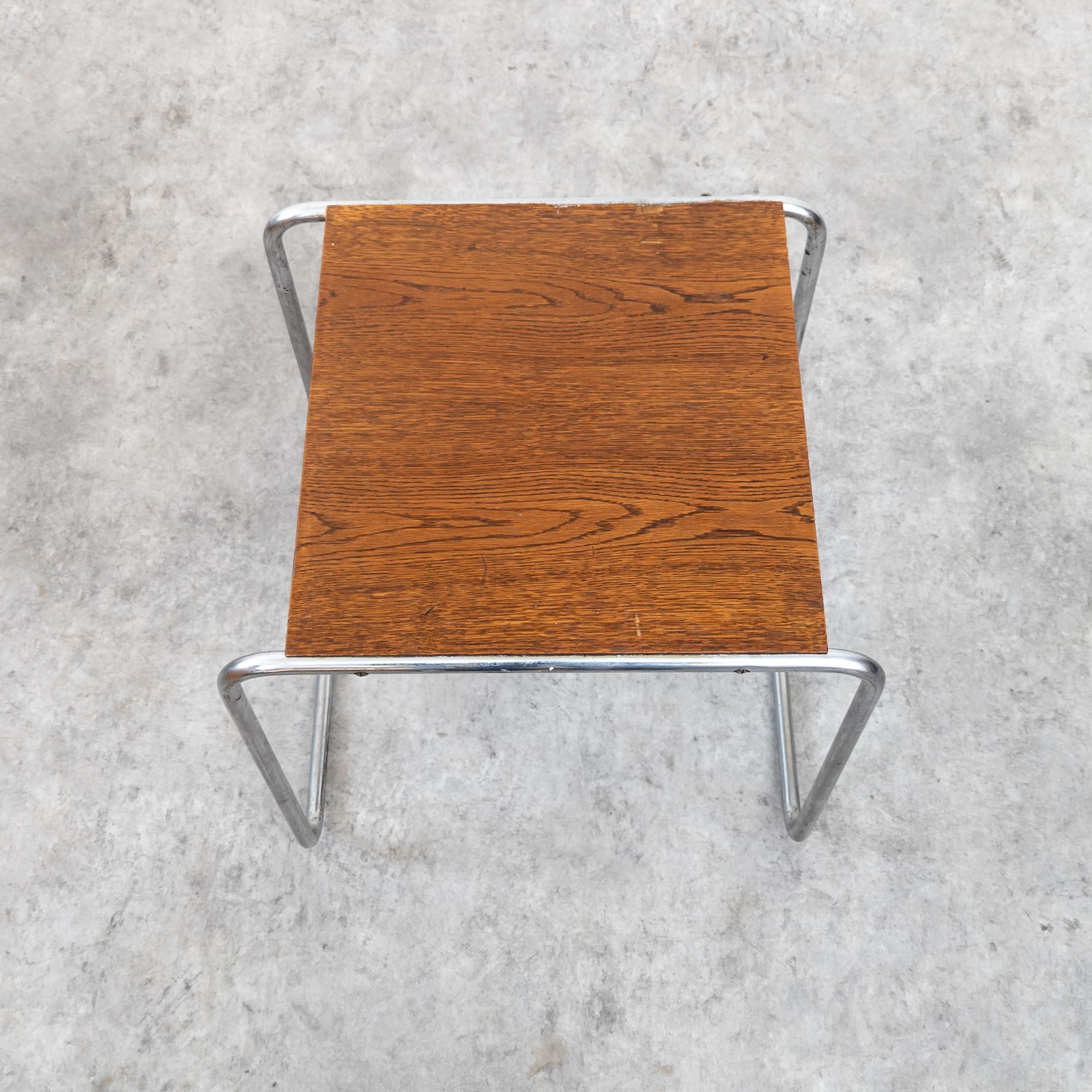 Early Thonet B 9 Nesting Tables by Marcel Breuer For Sale 13