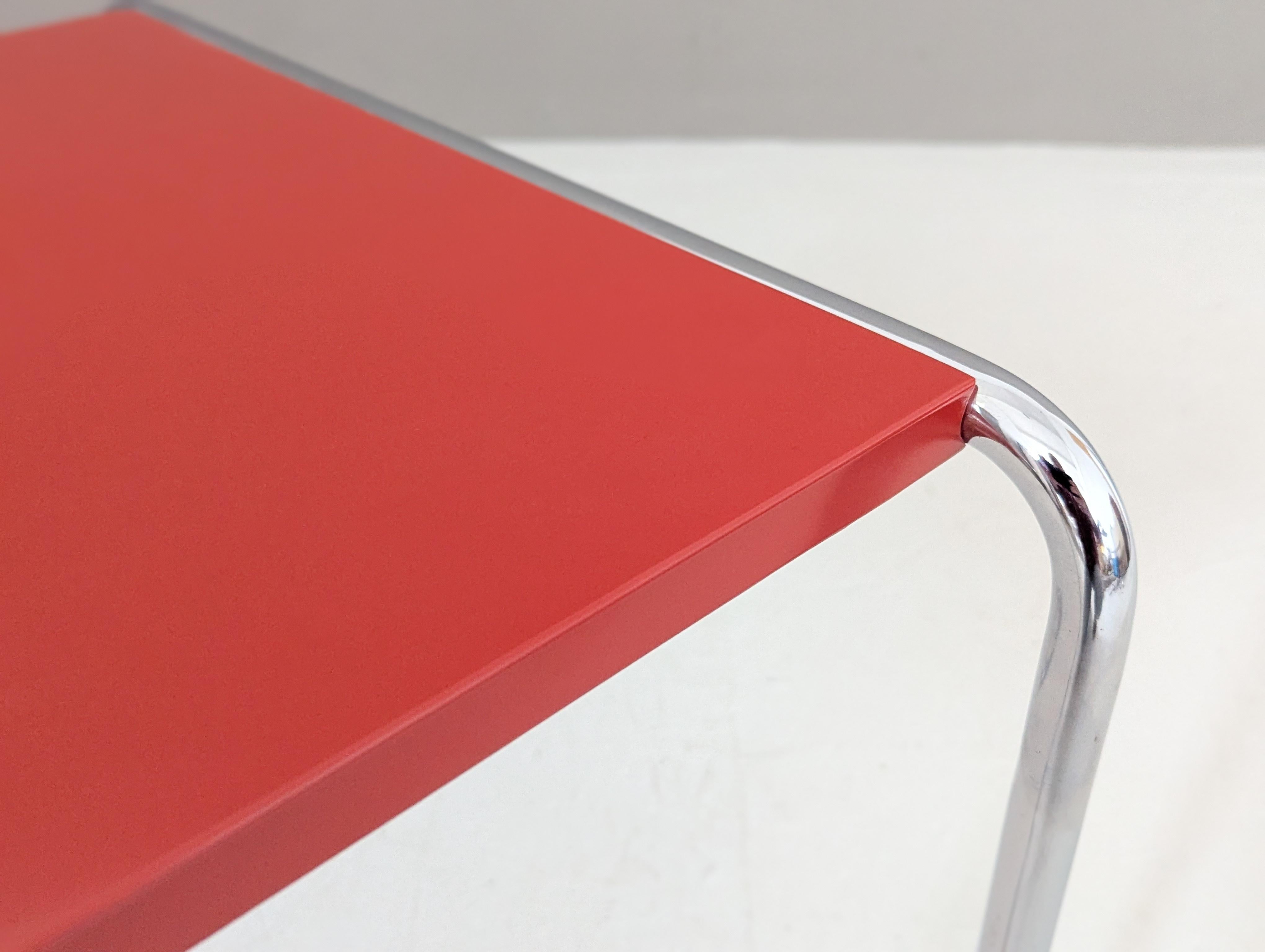 Table en acier tubulaire Thonet B9/b de Marcel Breuer, années 1930. en vente 4