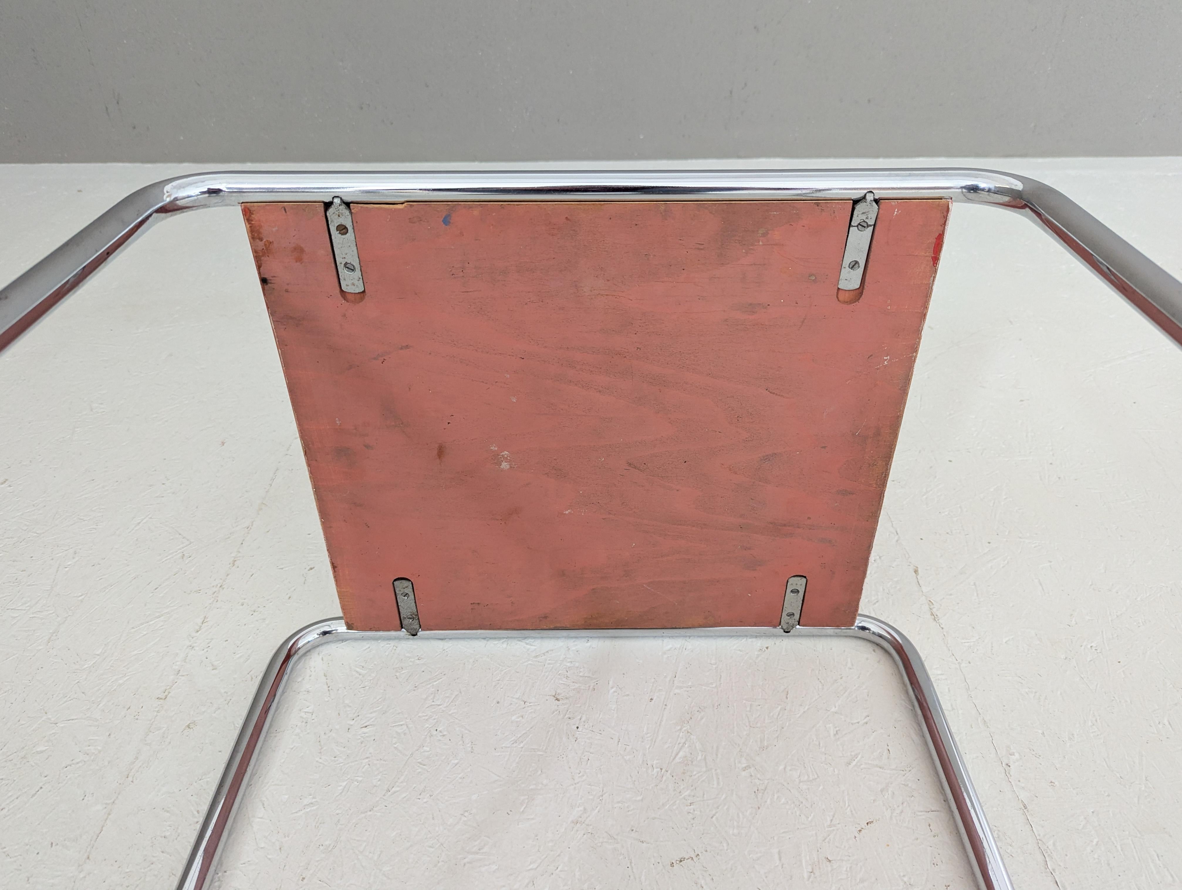 Table en acier tubulaire Thonet B9/b de Marcel Breuer, années 1930. en vente 8