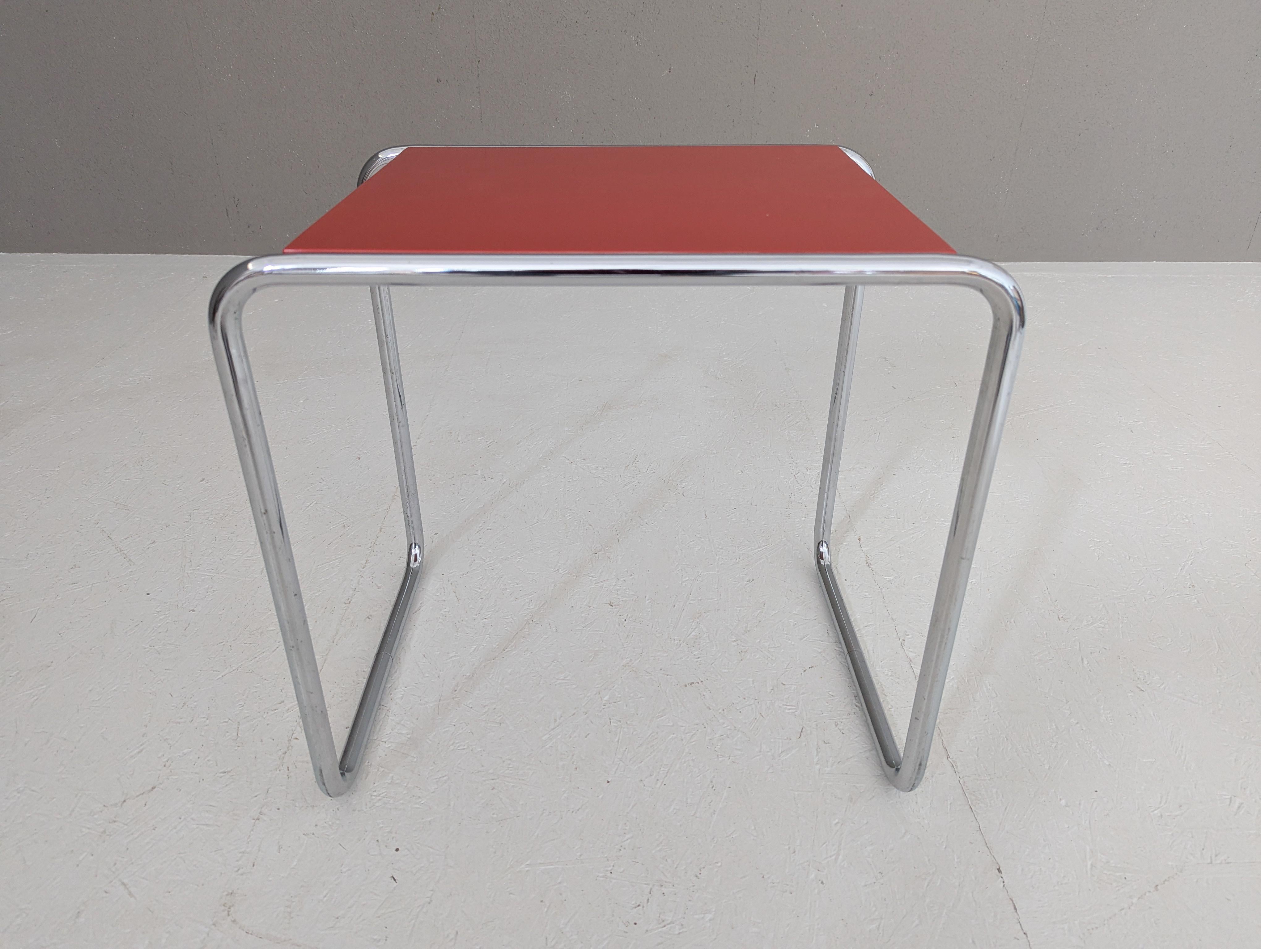 Table en acier tubulaire Thonet B9/b de Marcel Breuer, années 1930. en vente 1
