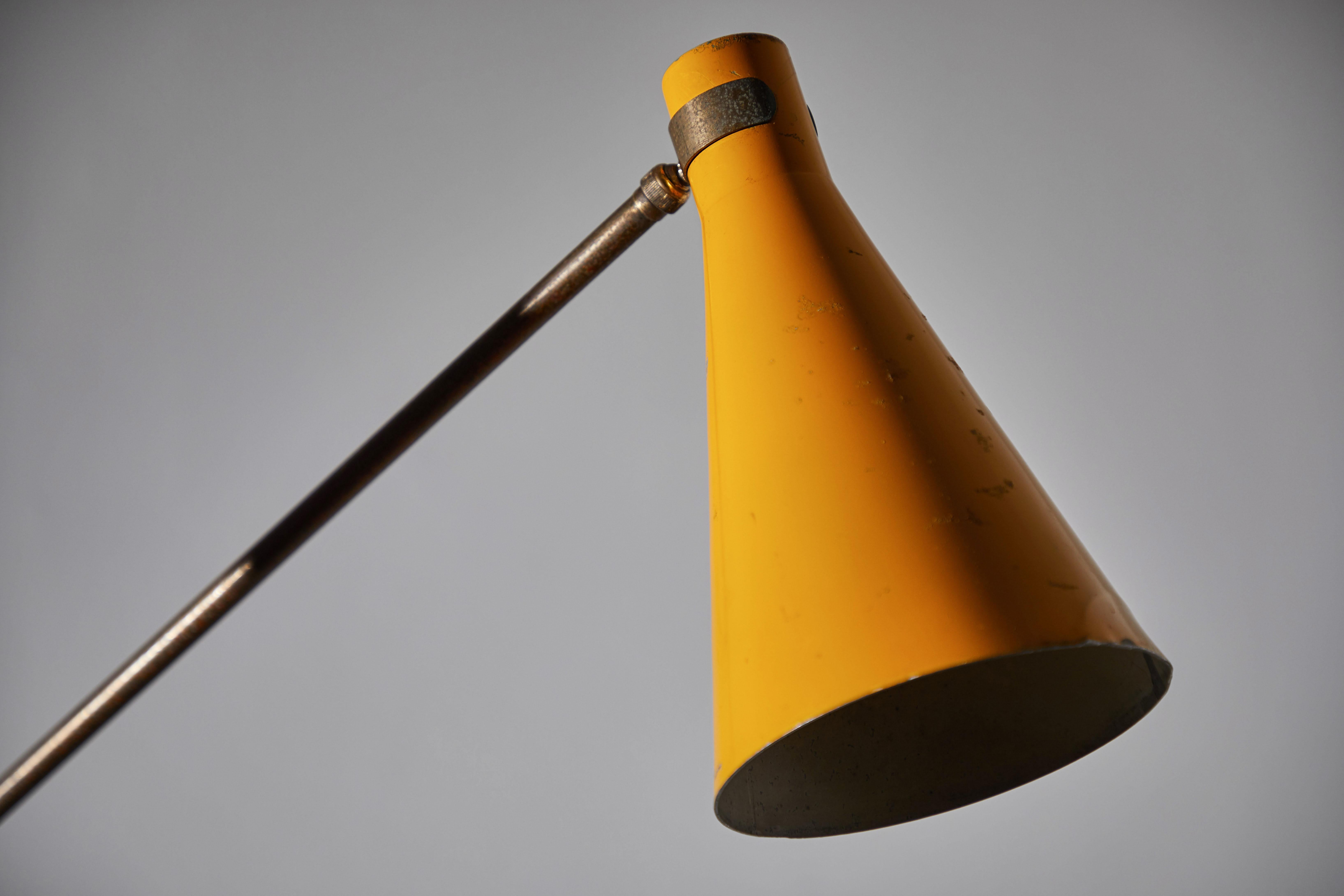 Early Three-Arm Floor Lamp by Stilnovo 4