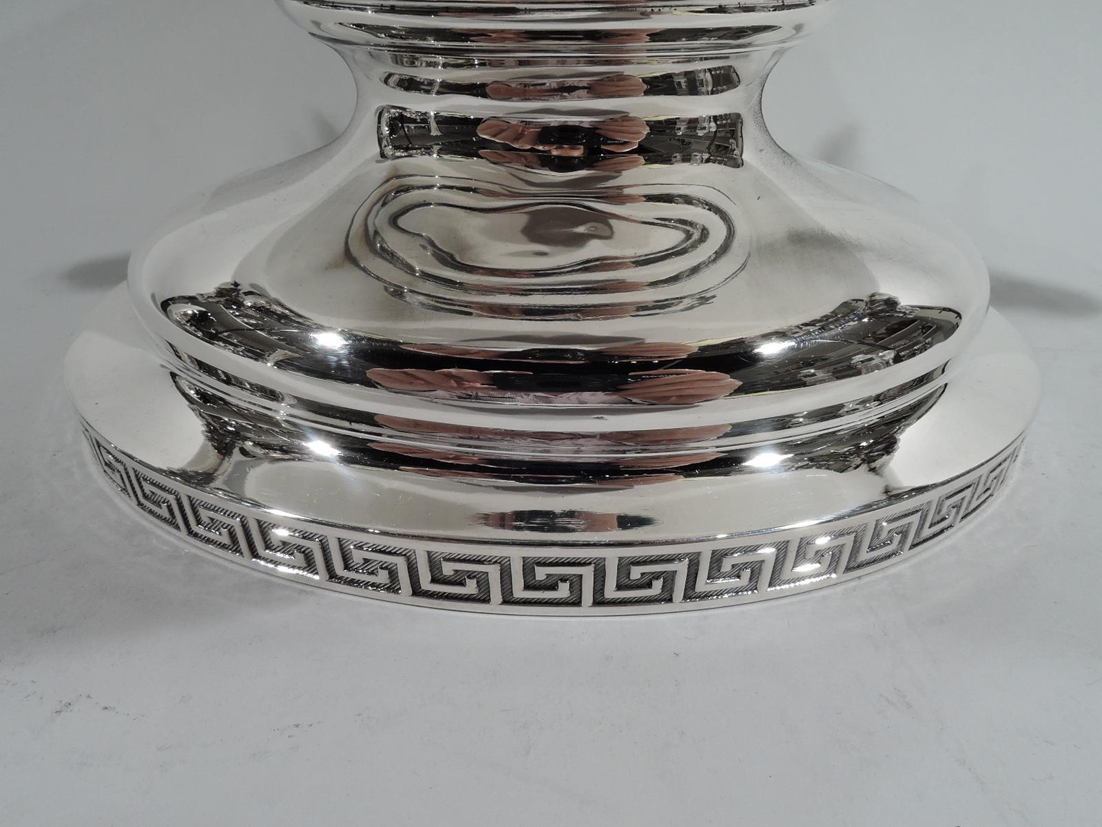 Early Tiffany American Classical Sterling Silver Ox Head Soup Tureen 2