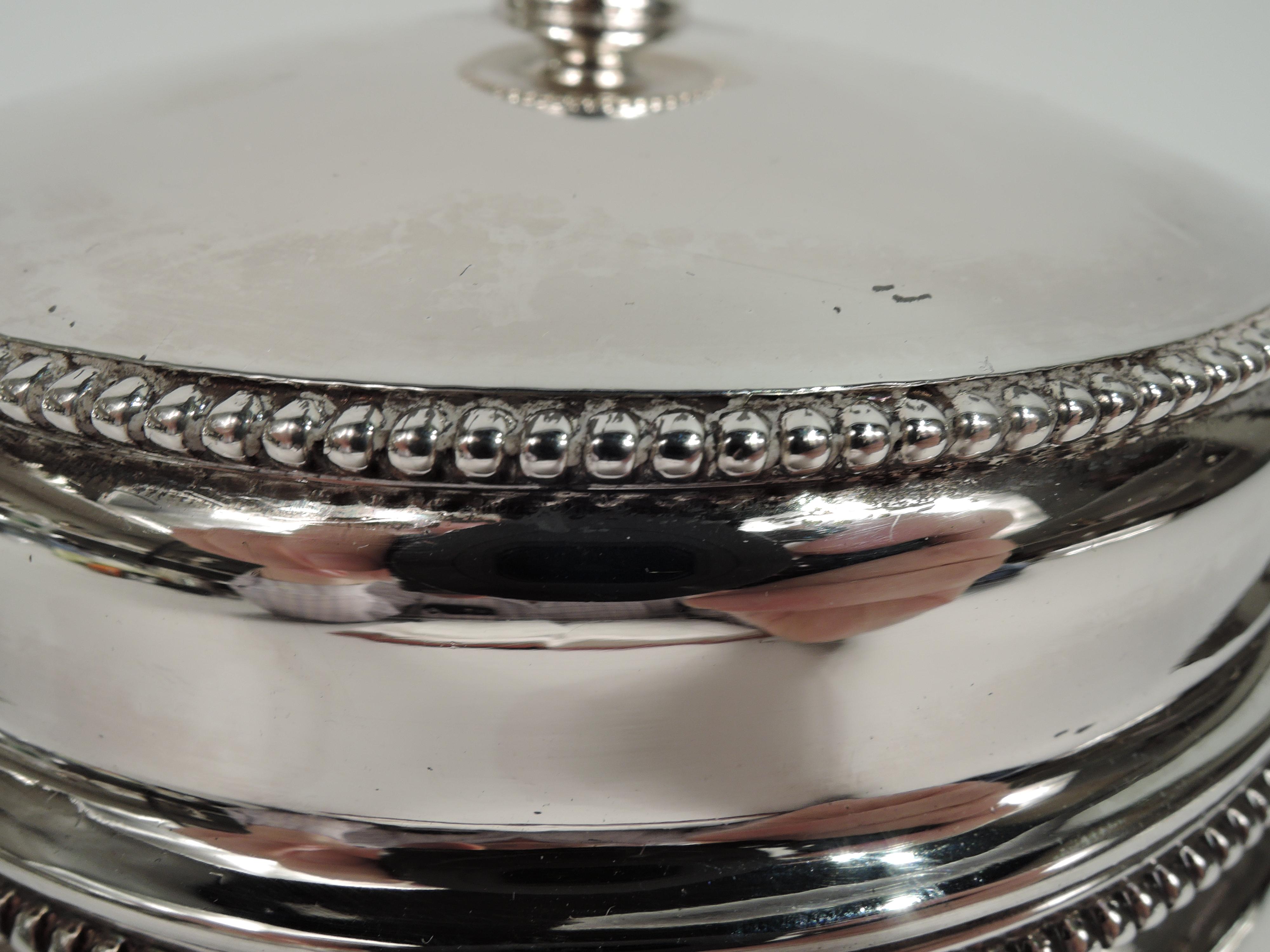 Early Tiffany & Co. Classical Sterling Silver Bowl with Broadway Mark In Good Condition In New York, NY