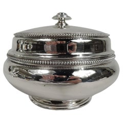 Early Tiffany & Co. Classical Sterling Silver Bowl with Broadway Mark