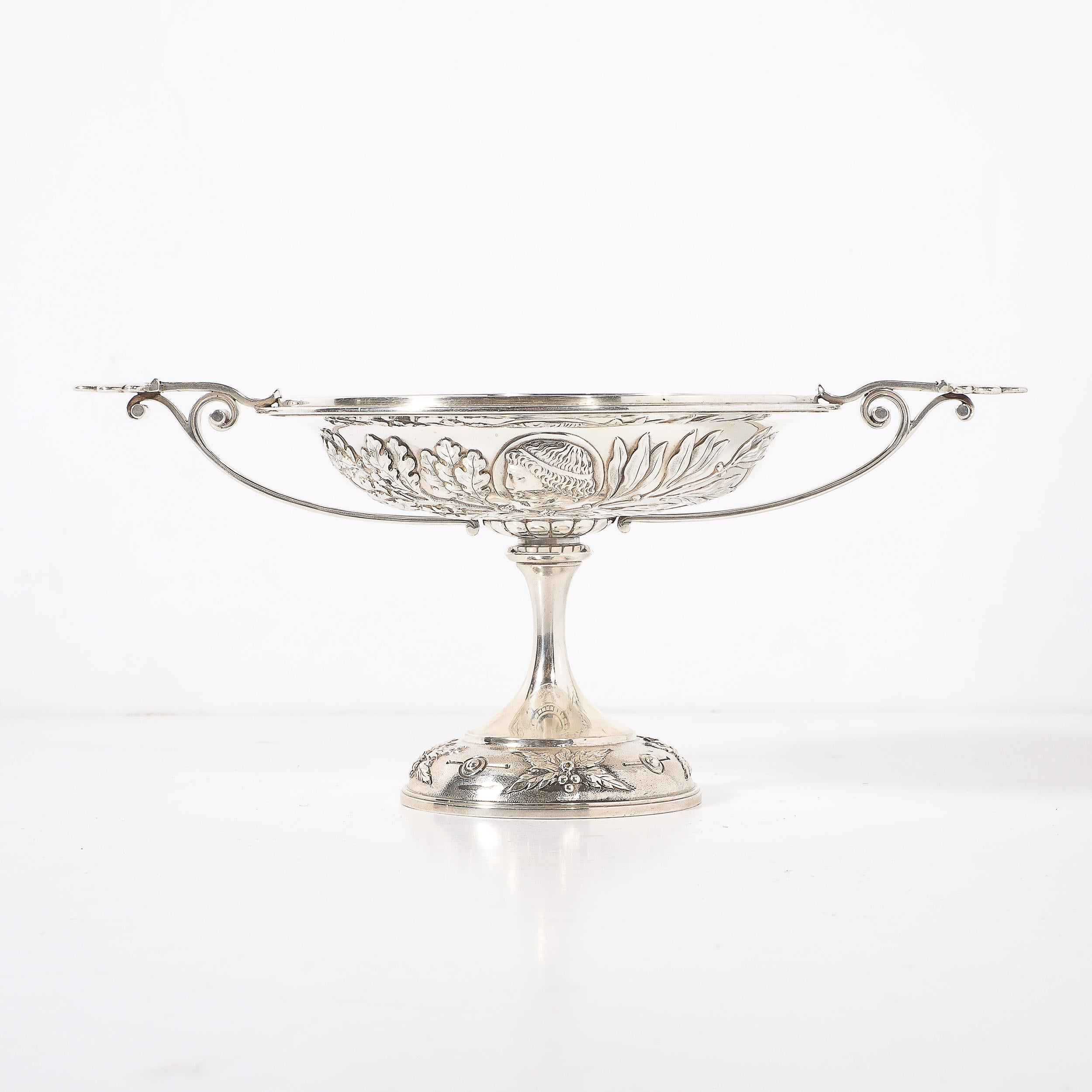 Complesso di kylix classico in argento grecizzato Tiffany di prima qualità in vendita 5