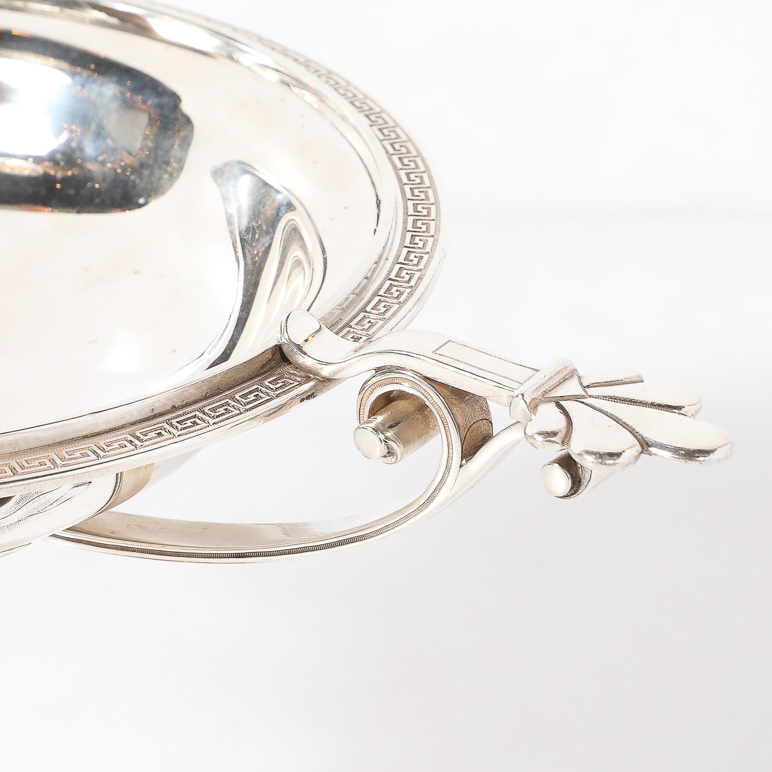 Complesso di kylix classico in argento grecizzato Tiffany di prima qualità in vendita 7