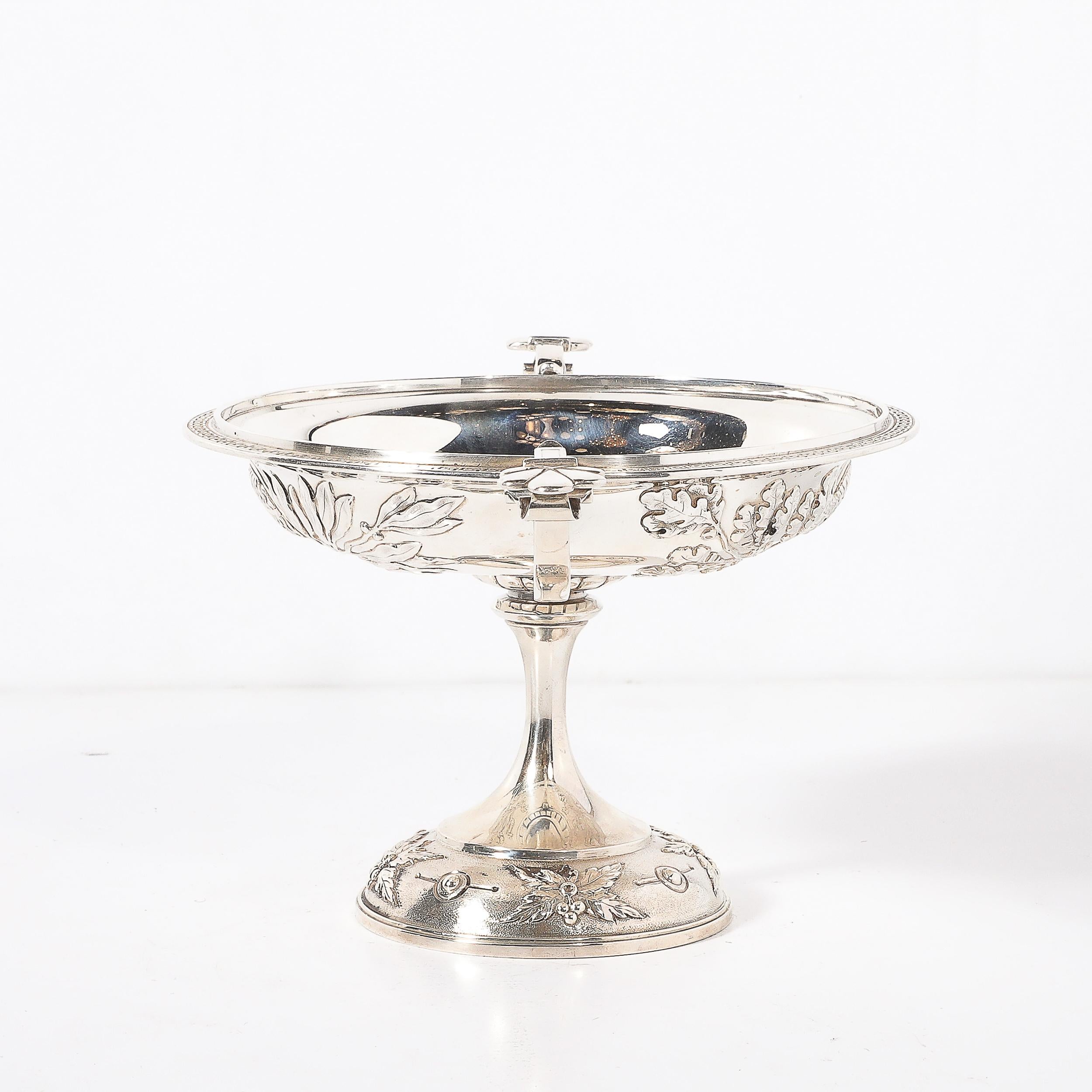 Complesso di kylix classico in argento grecizzato Tiffany di prima qualità in vendita 8