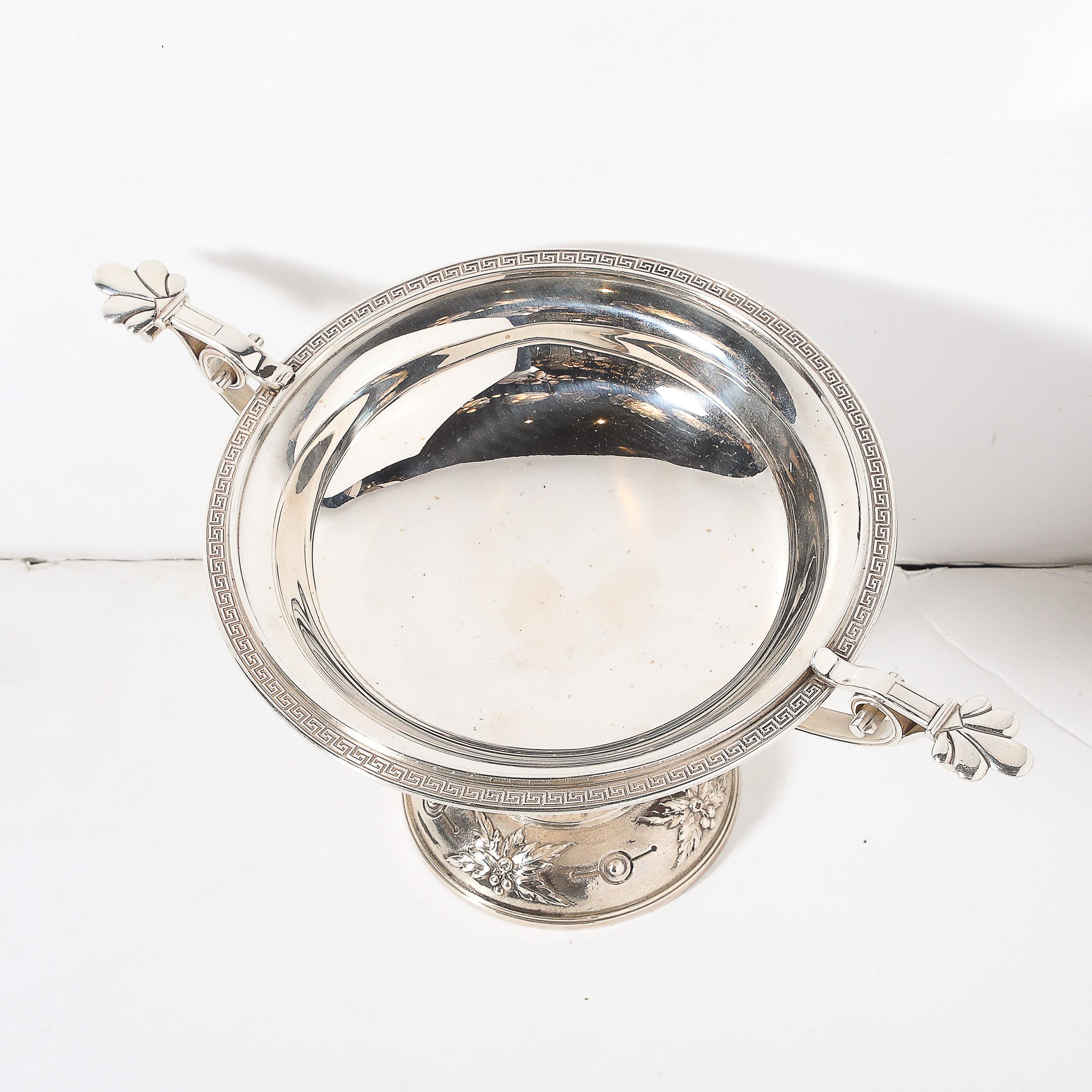 Complesso di kylix classico in argento grecizzato Tiffany di prima qualità in vendita 9